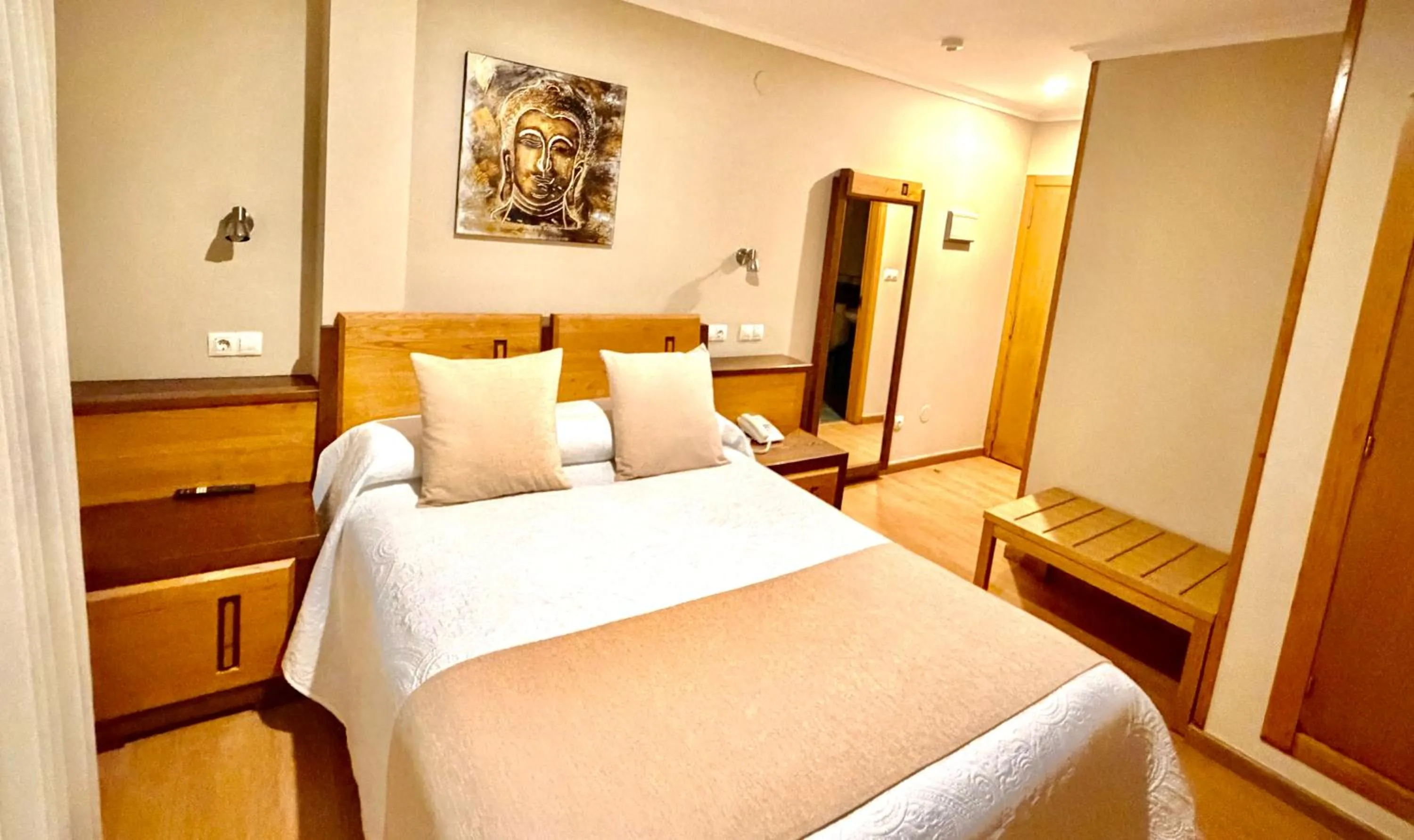 Bed in Hotel Spa Galatea