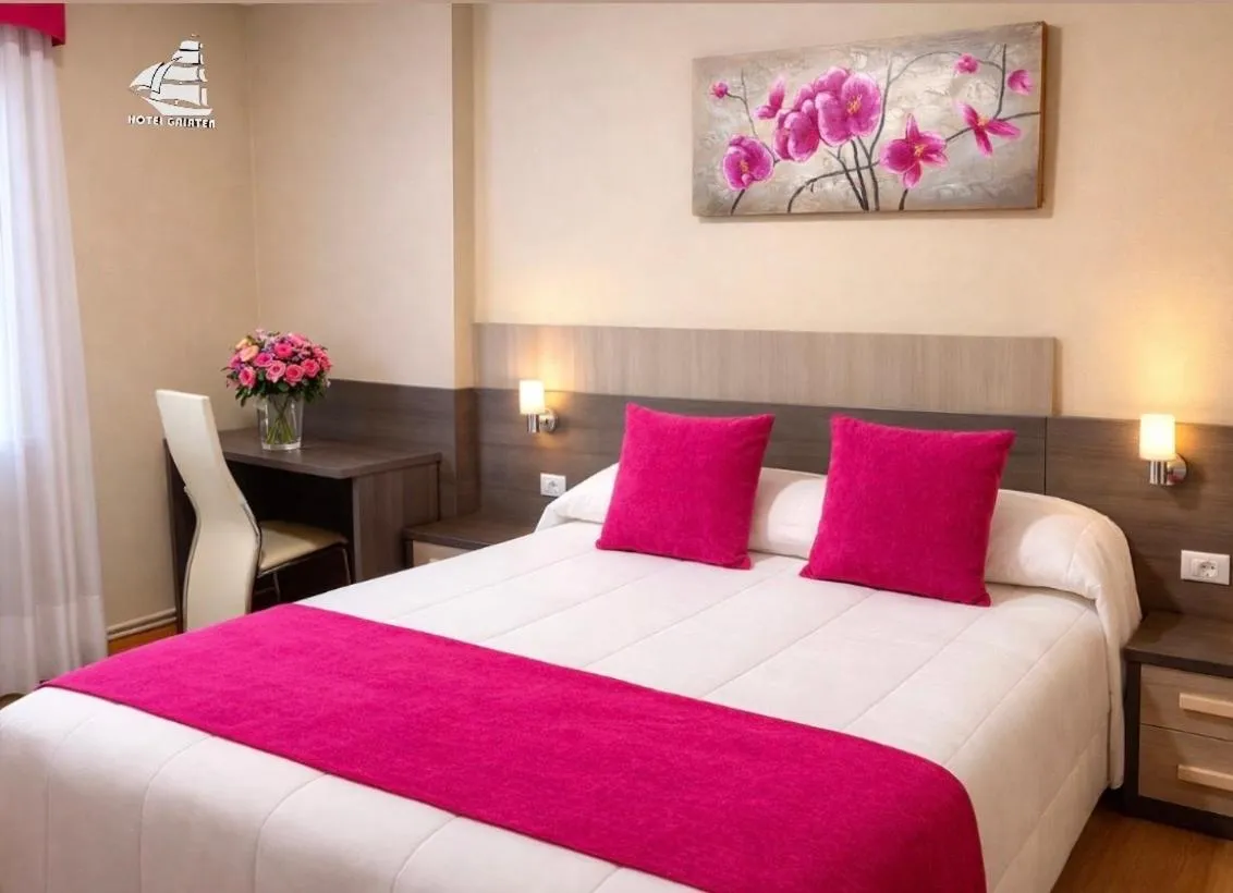 Bed in Hotel Spa Galatea