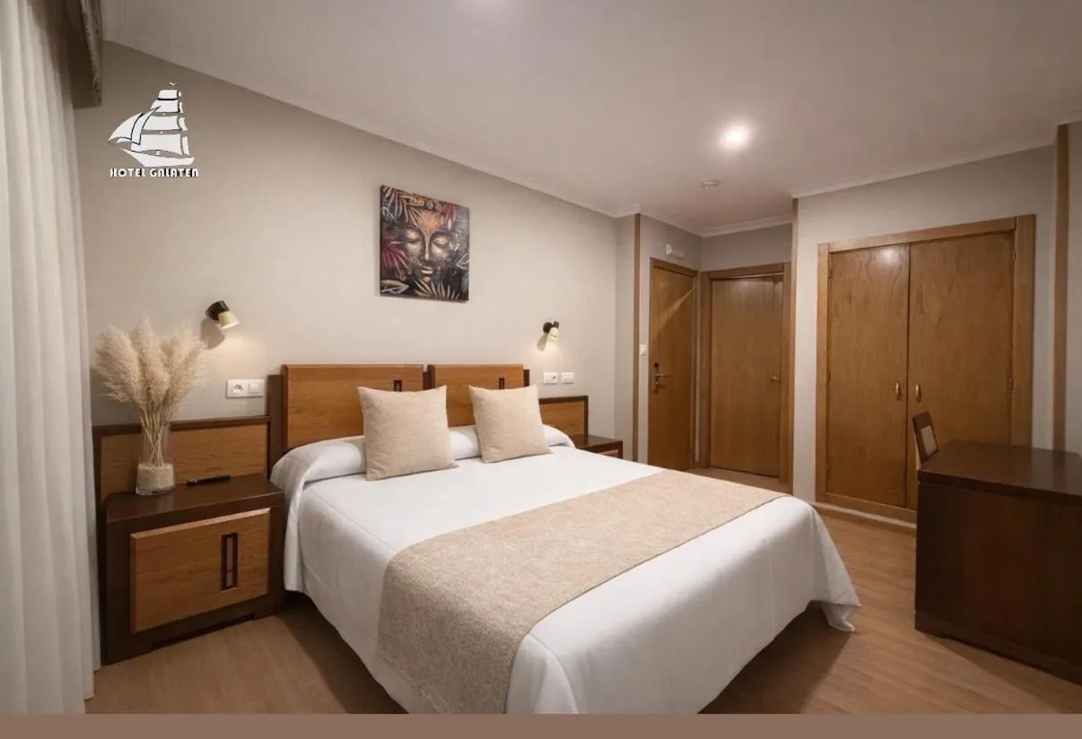 Bed in Hotel Spa Galatea