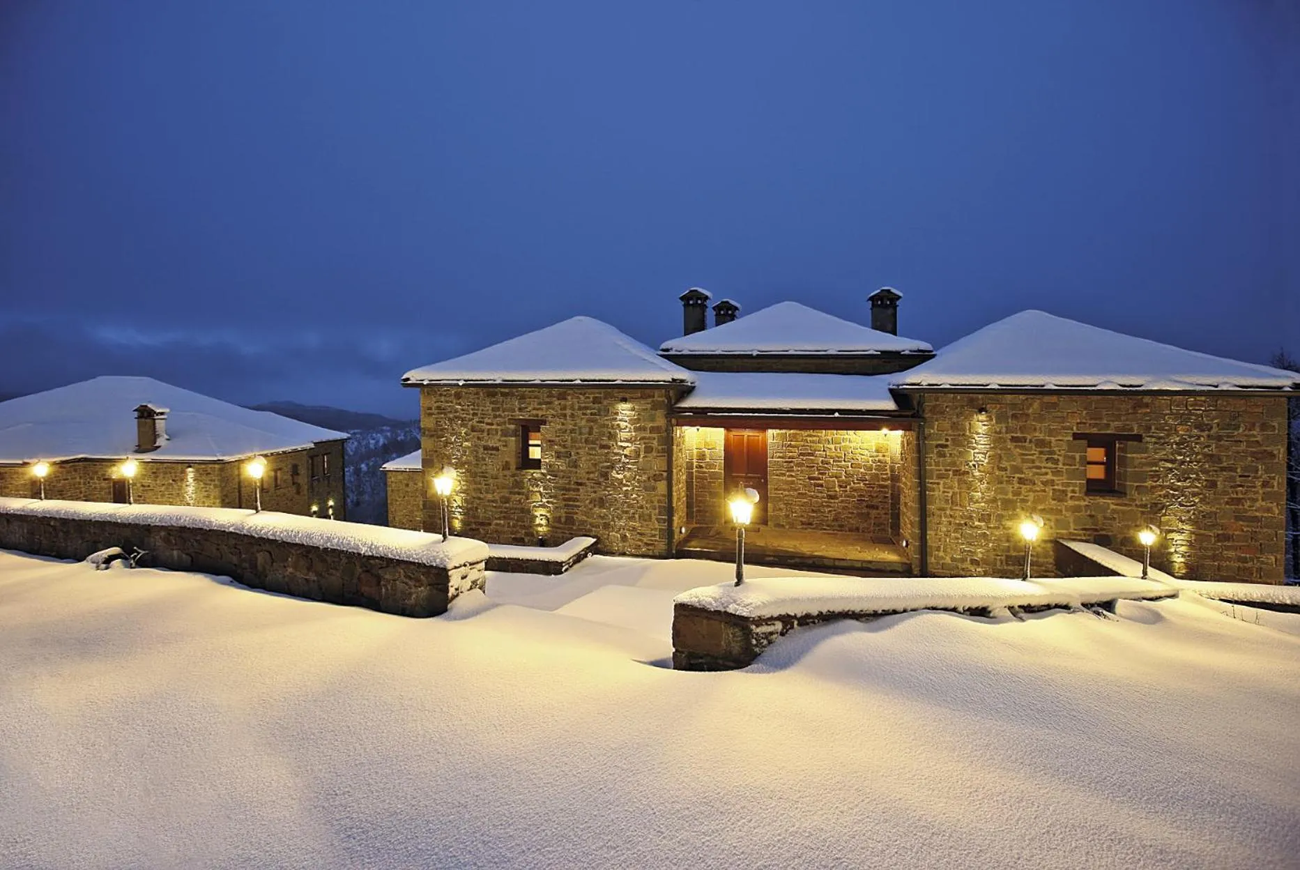 Facade/entrance in Hotel Athina