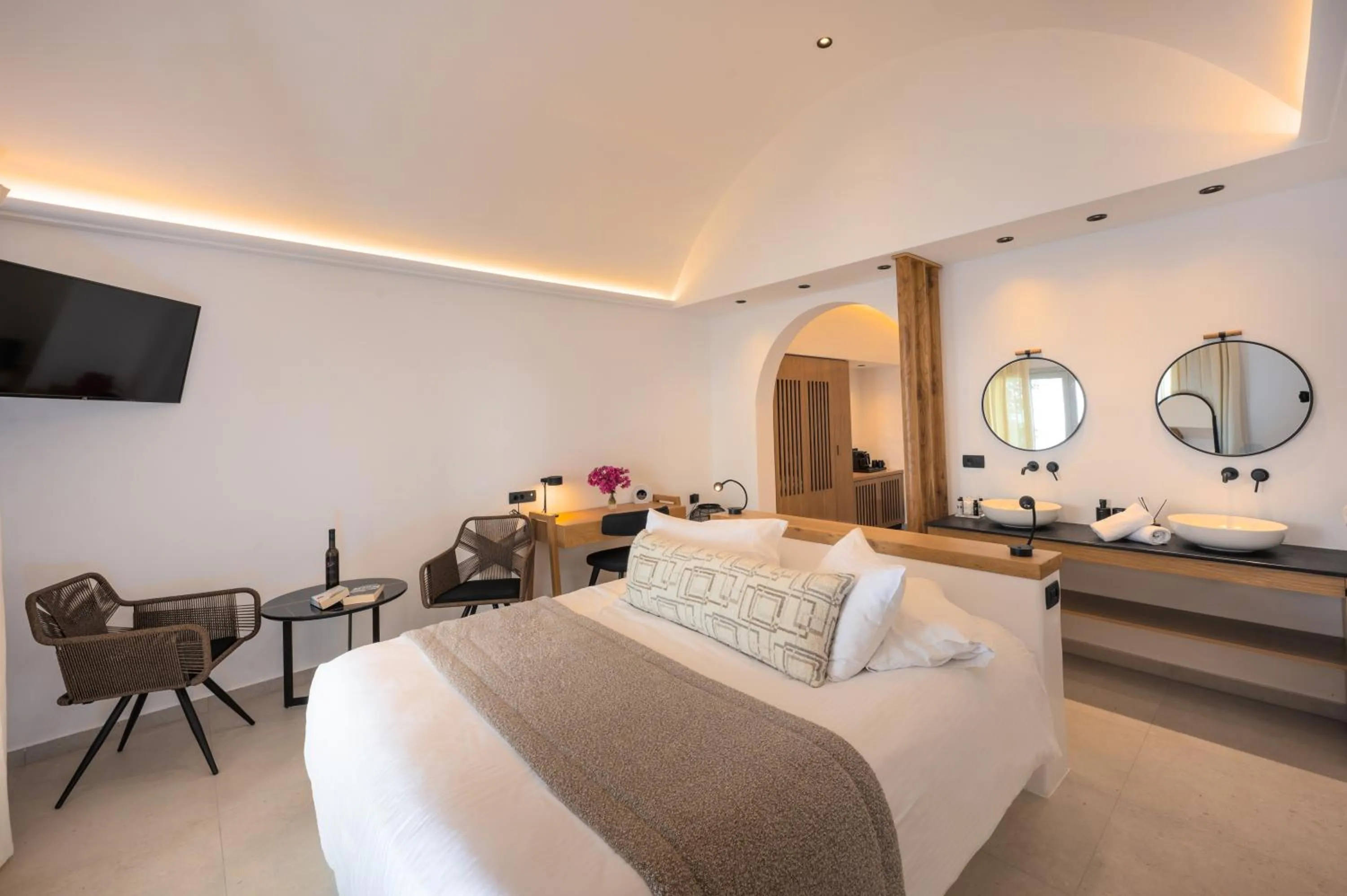 Bedroom, Bed in Agali Houses