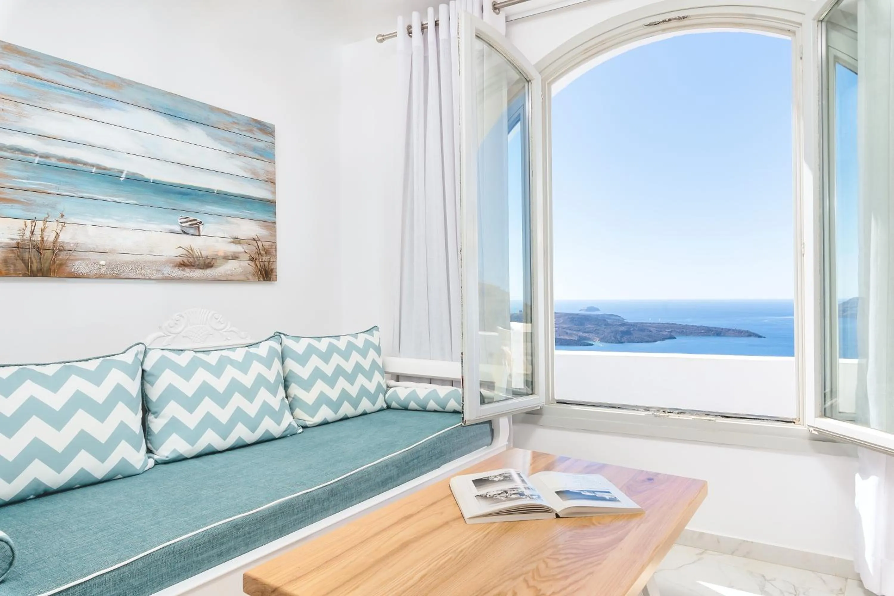 Living room in Agali Houses