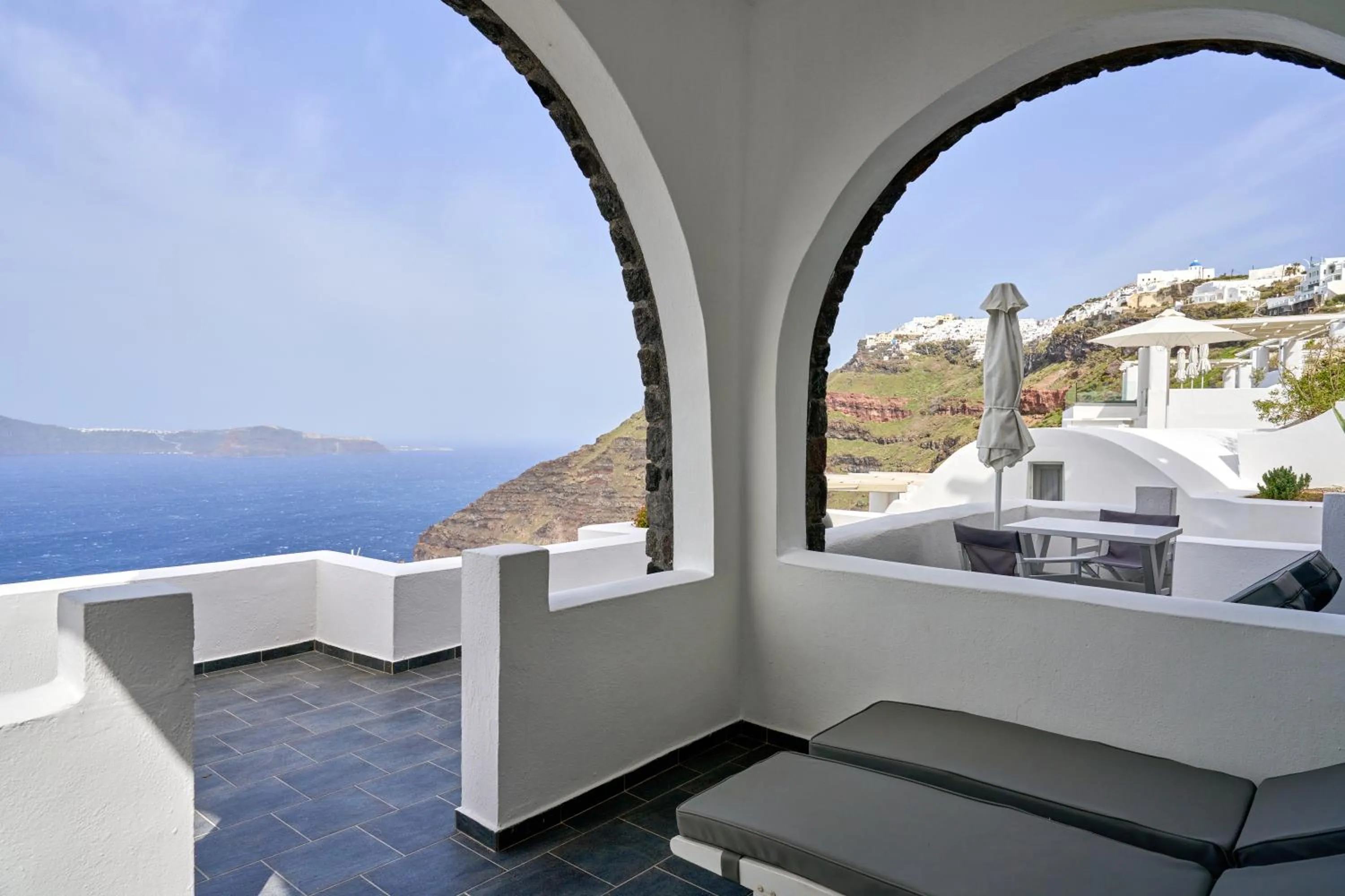 Sea view in Agali Houses