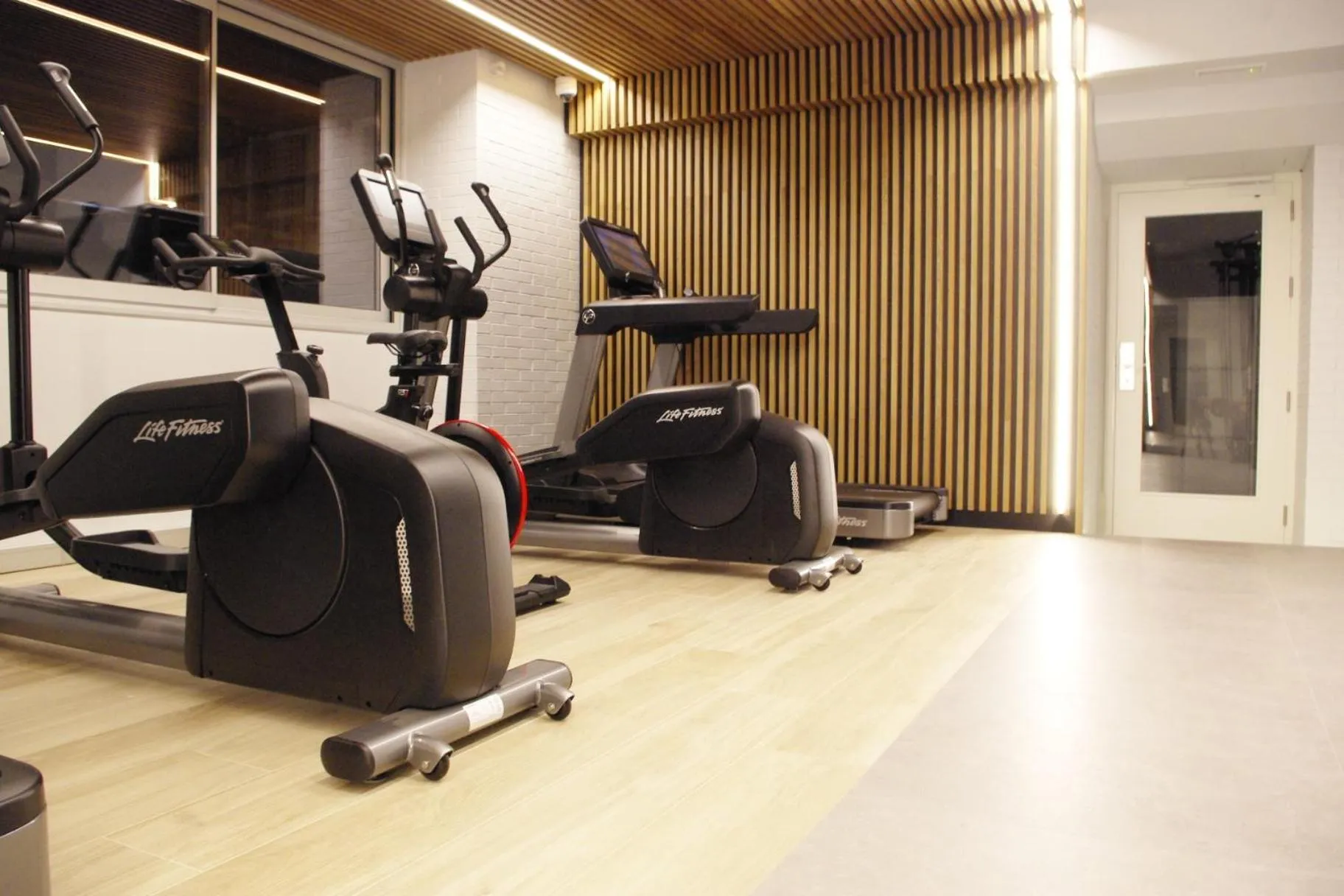 Fitness centre/facilities in 08028 Apartments