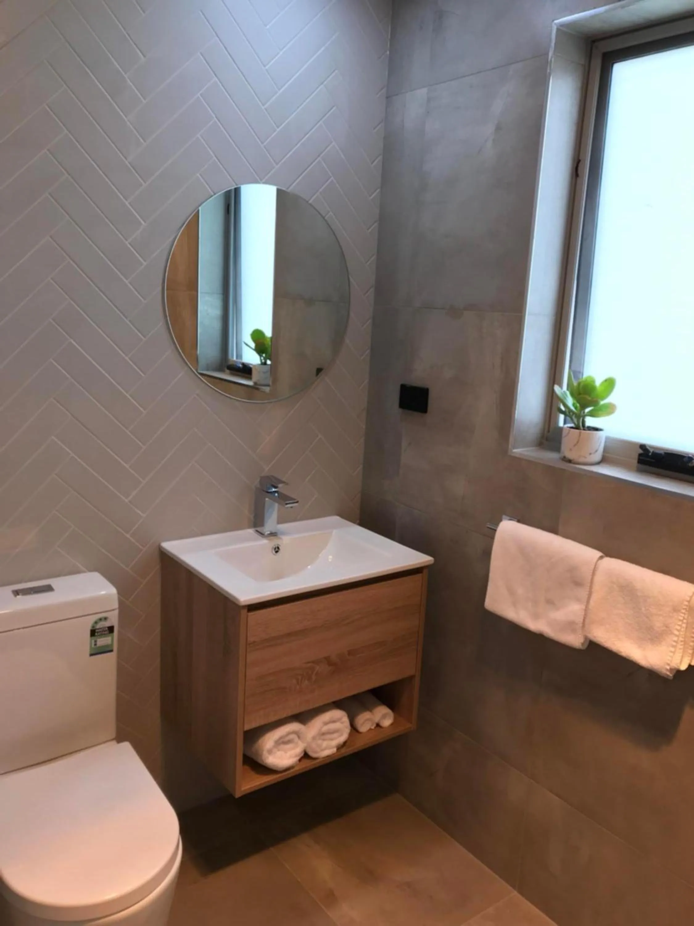 Bathroom in CBD Apartments Launceston