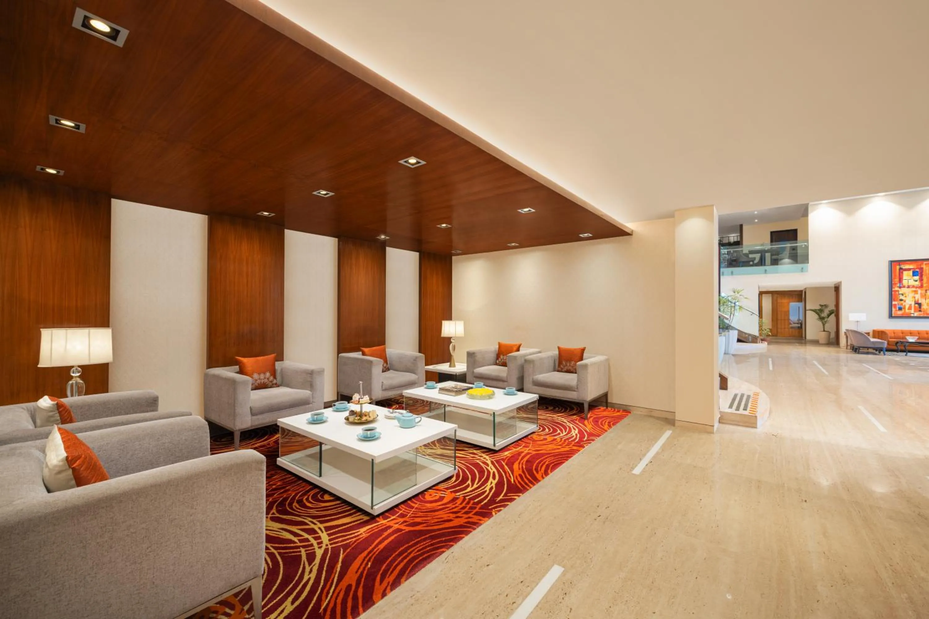 Lobby or reception in Fortune Select Exotica, Navi Mumbai - Member ITC Hotels' Group