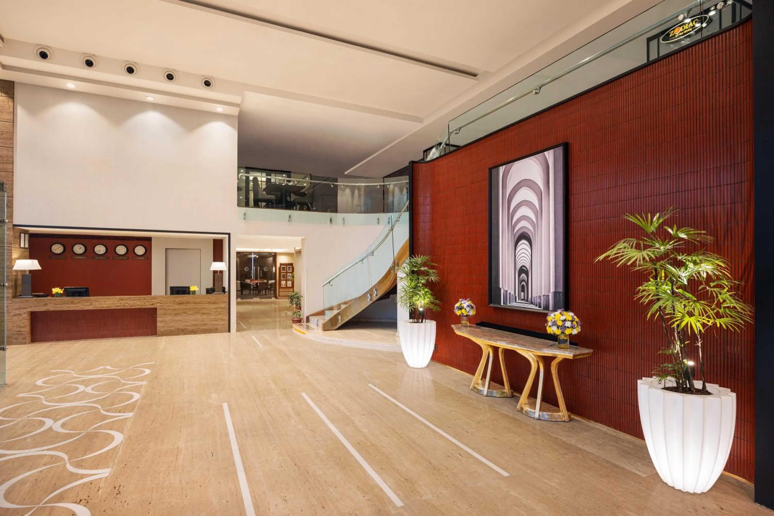 Lobby or reception in Fortune Select Exotica, Navi Mumbai - Member ITC Hotels' Group