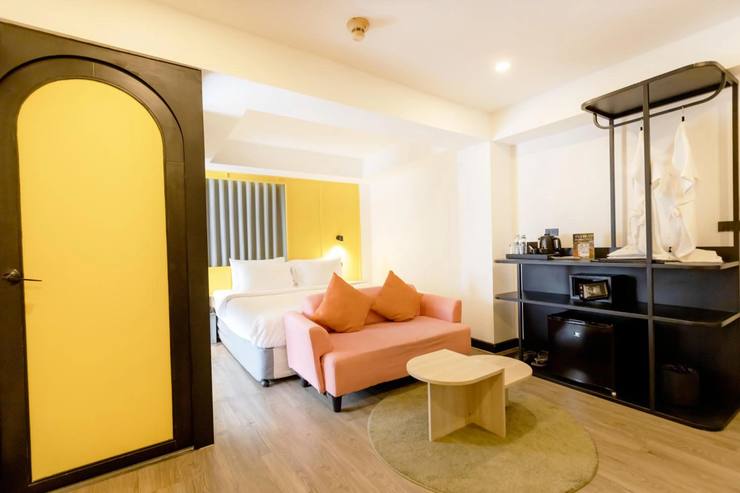 Bed in Myhotel Cmyk@Ratchada