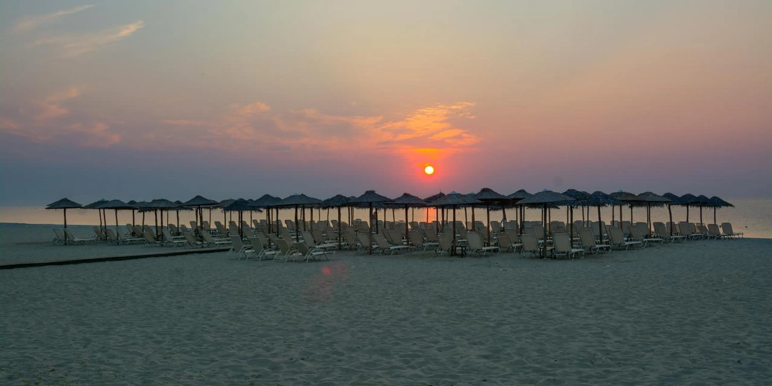 Beach in Dion Palace Resort and Spa