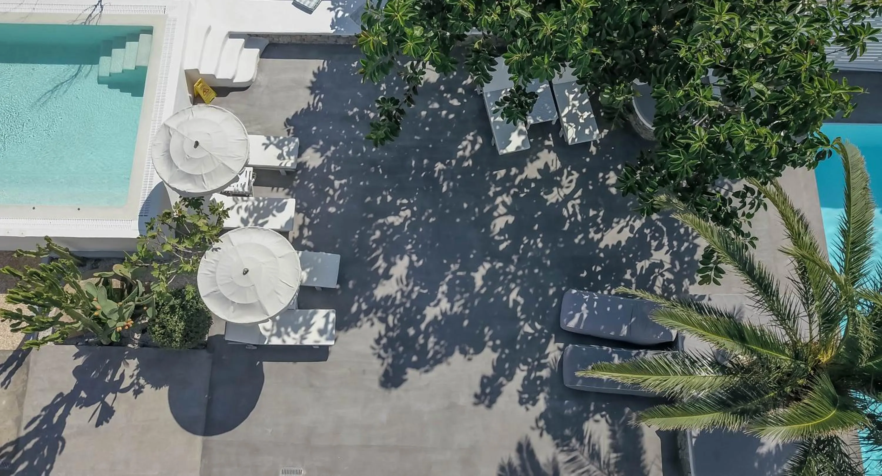 Pool view in La Stella Stay