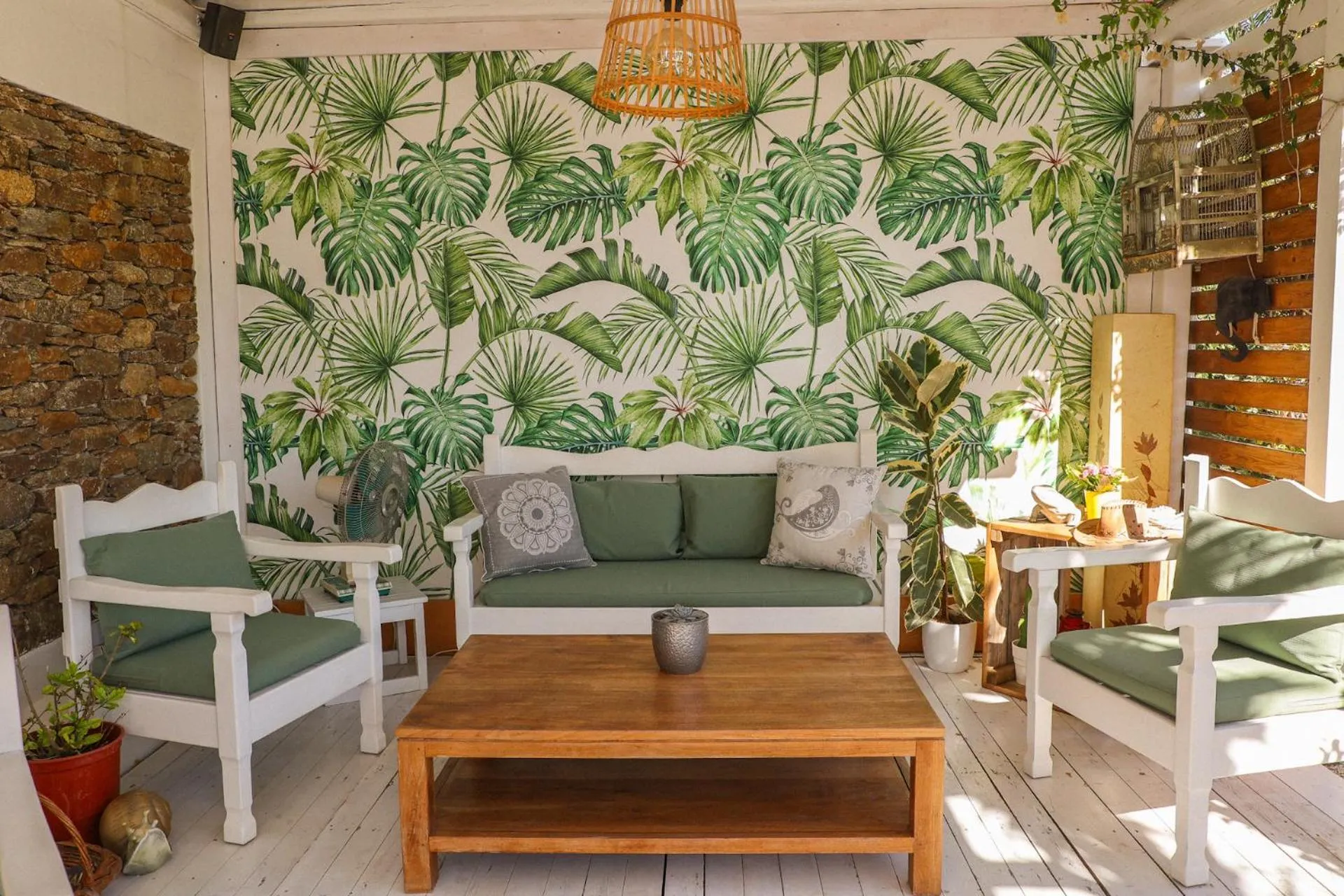 Patio in La Stella Stay