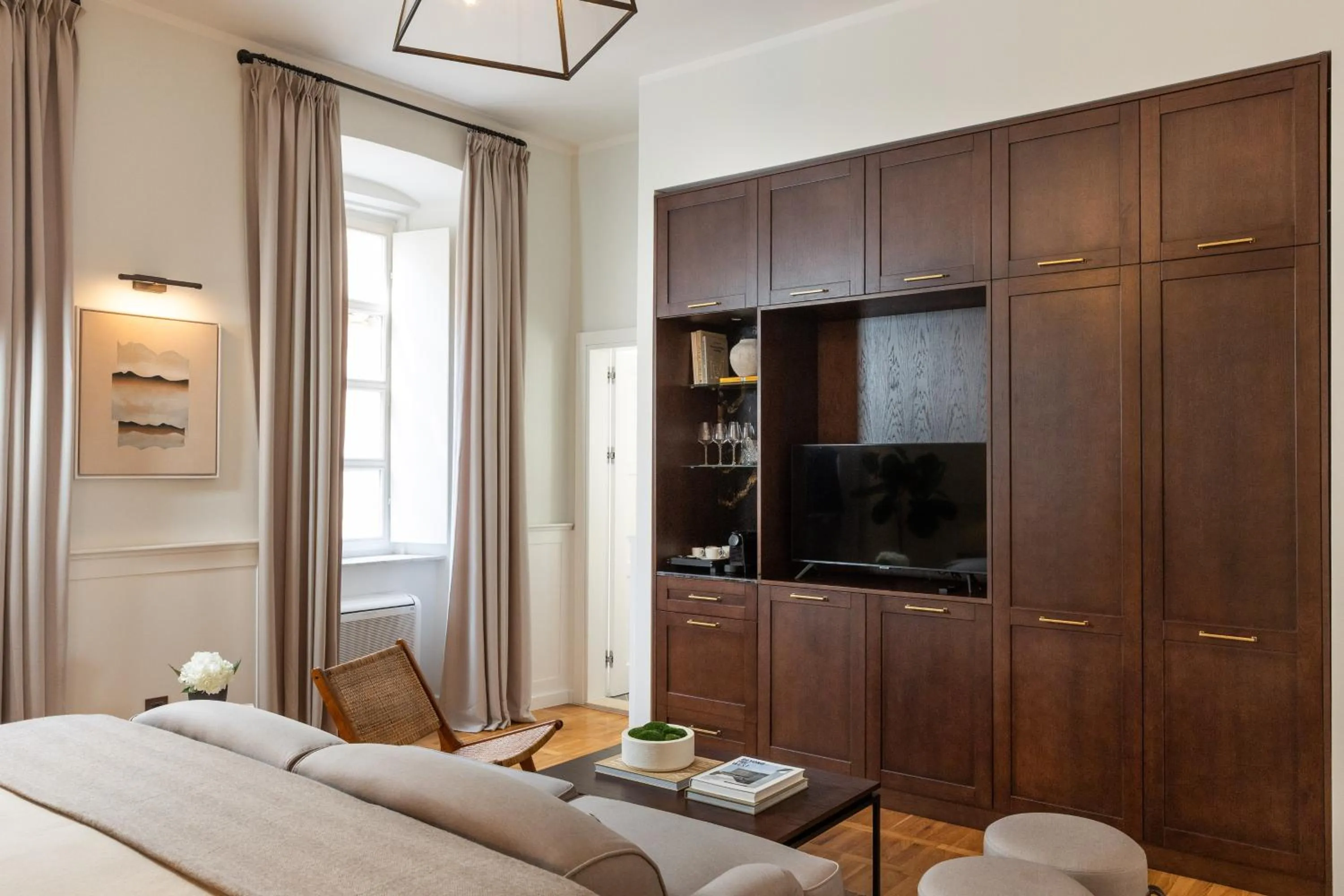 TV and multimedia, Bed in Boutique Hotel Stari Grad