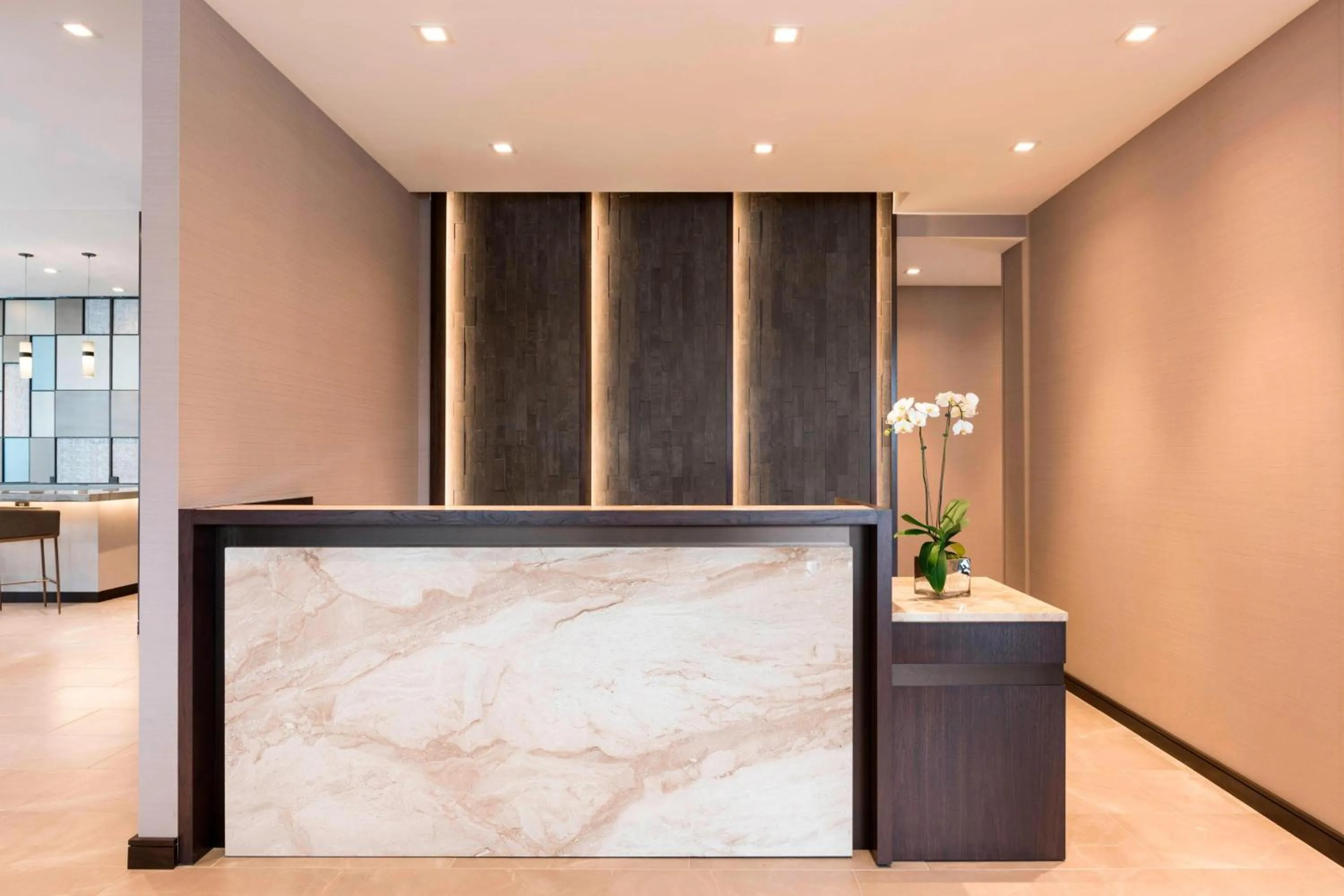 Lobby or reception in AC Hotel by Marriott Boston Downtown