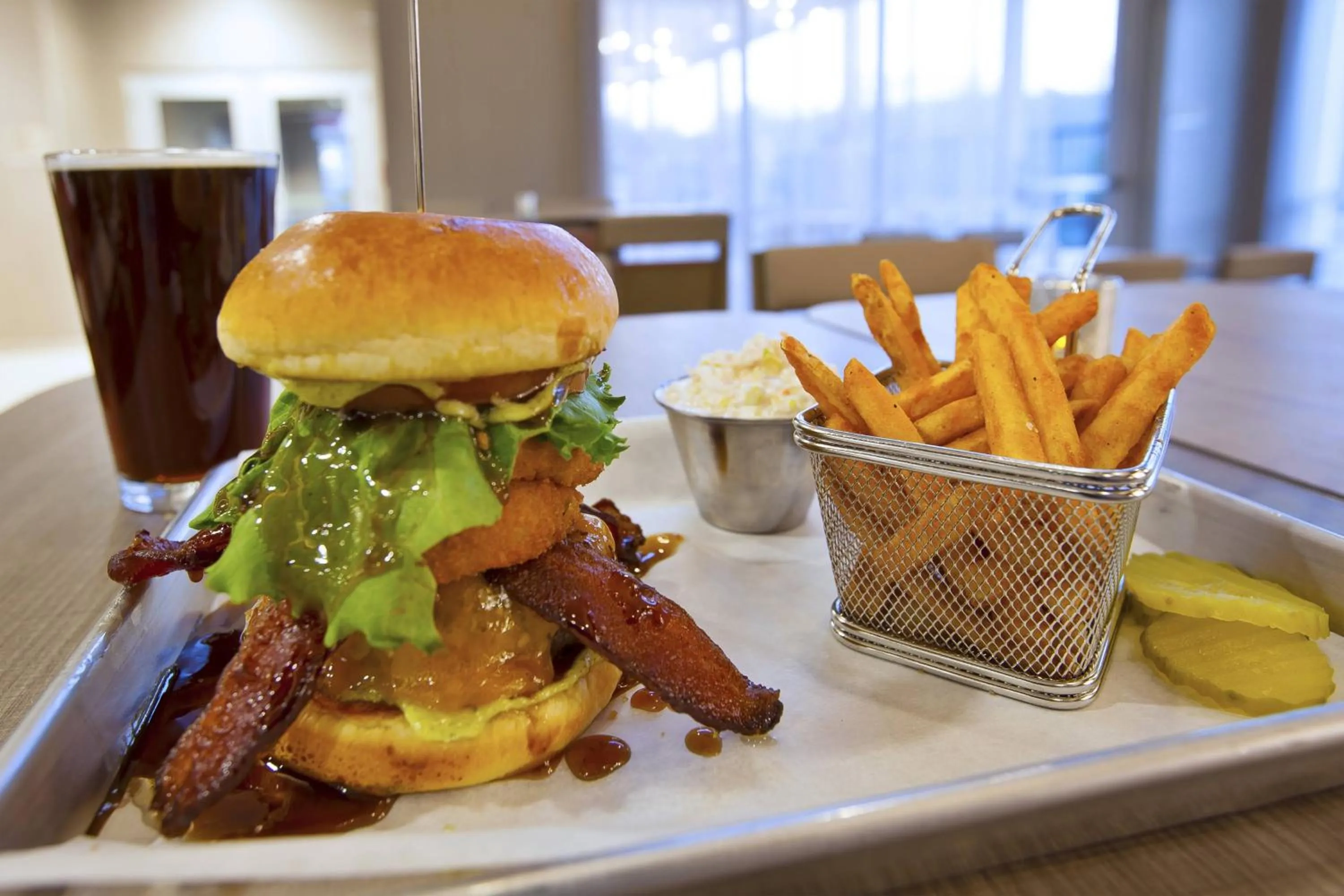 Lounge or bar in SpringHill Suites by Marriott Chattanooga North/Ooltewah