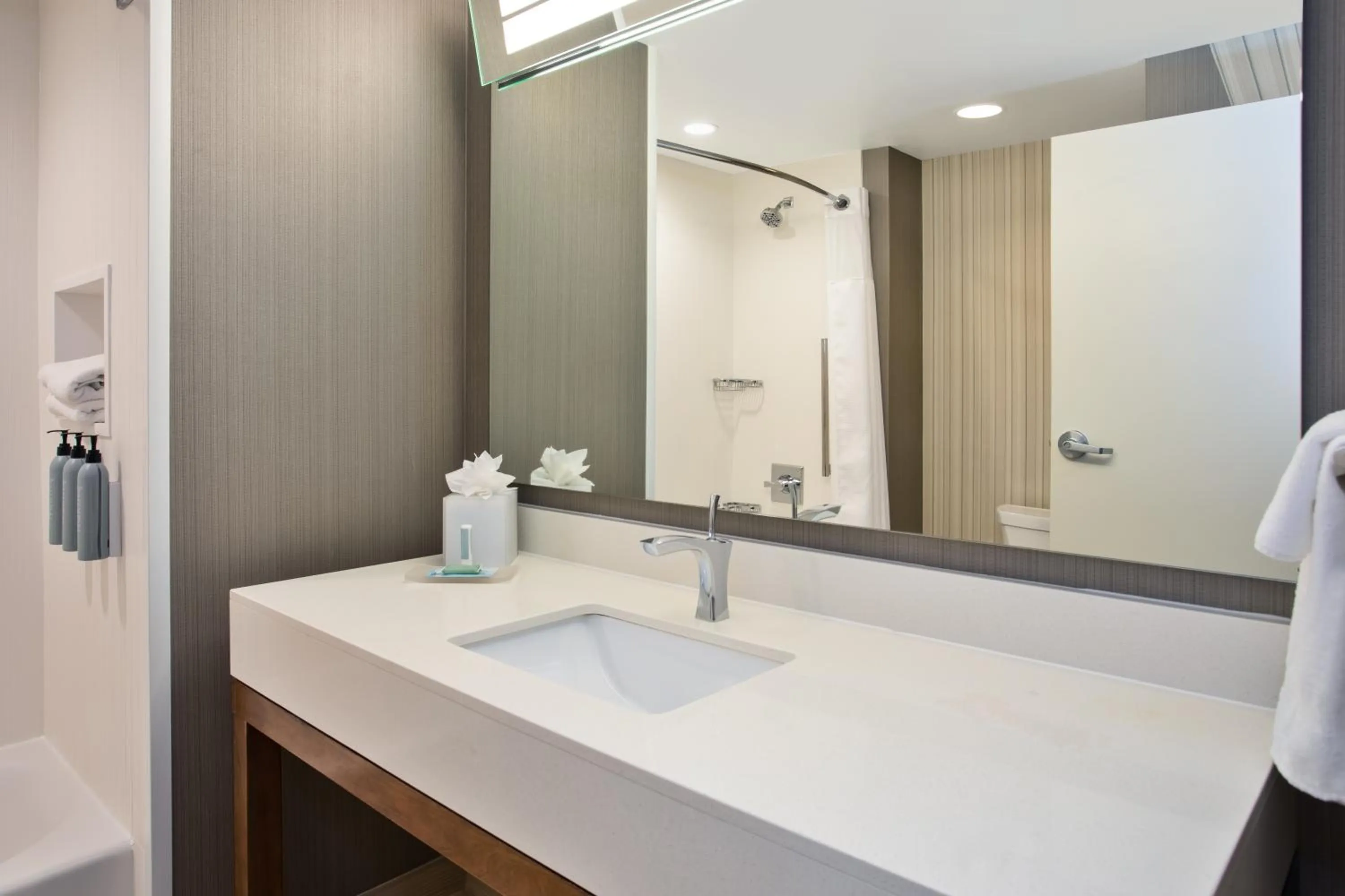 Bathroom in Courtyard by Marriott Dallas Flower Mound