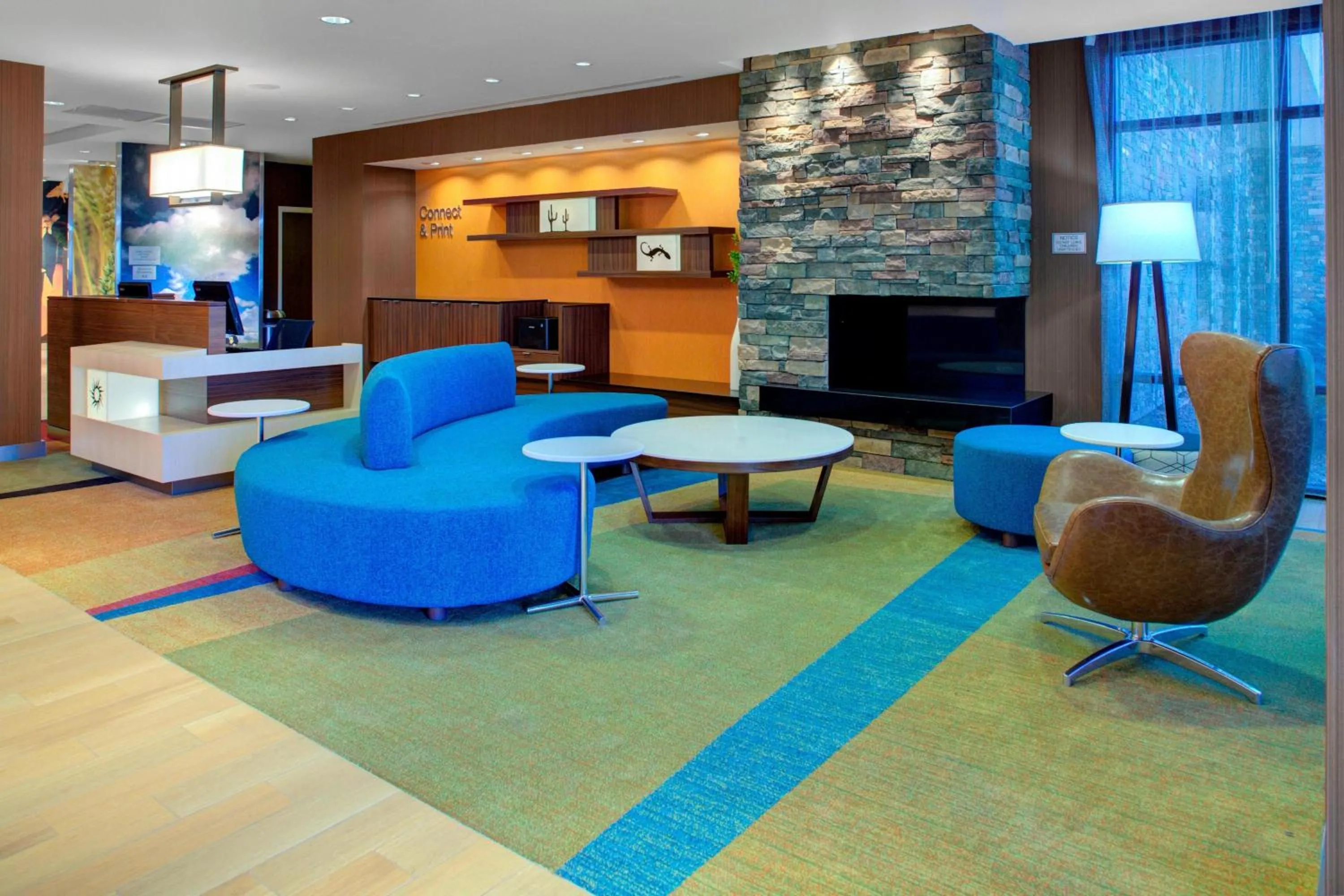 Lobby or reception in Fairfield Inn & Suites by Marriott Flagstaff East