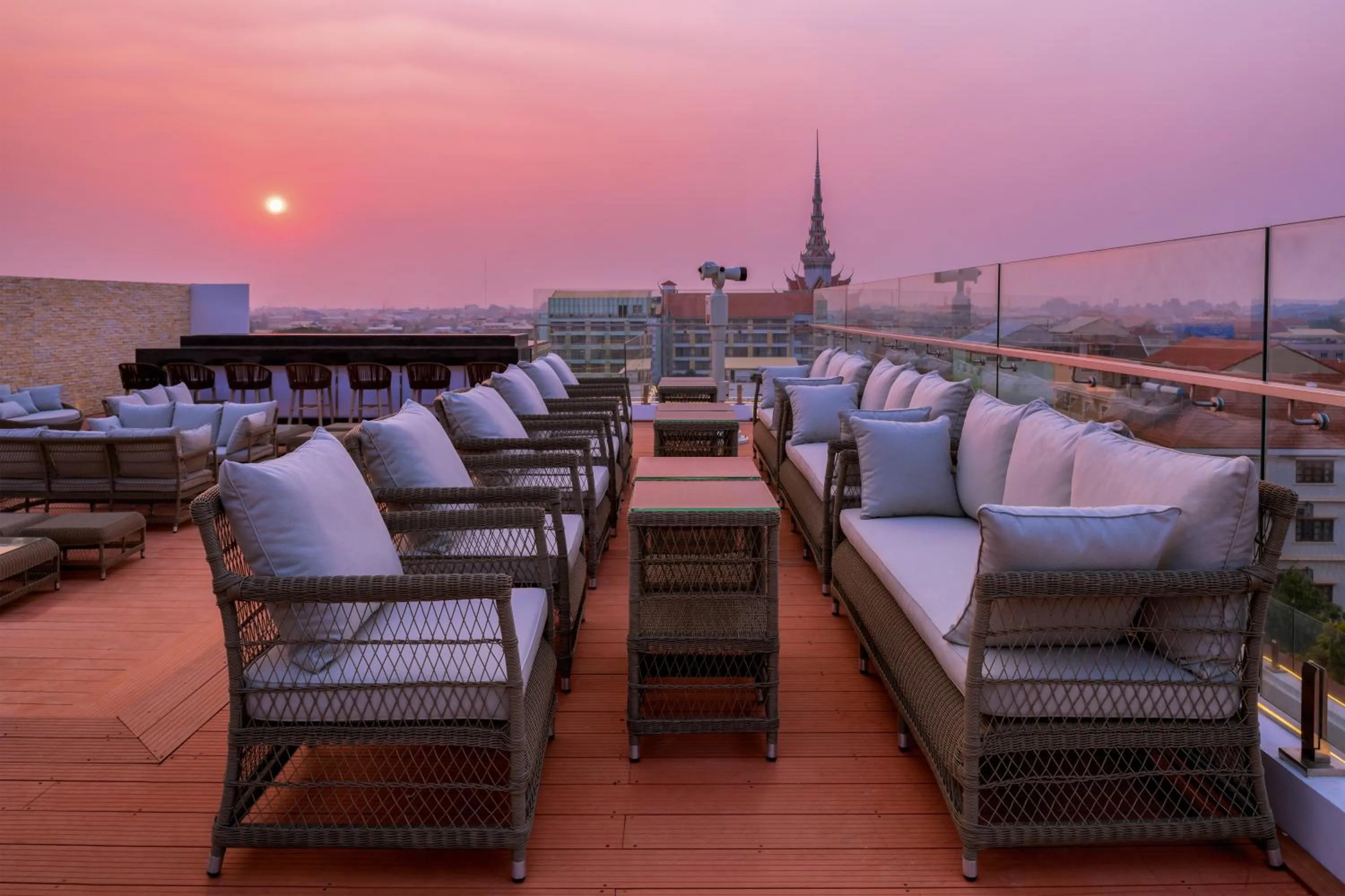 Lounge or bar in Courtyard by Marriott Siem Reap Resort