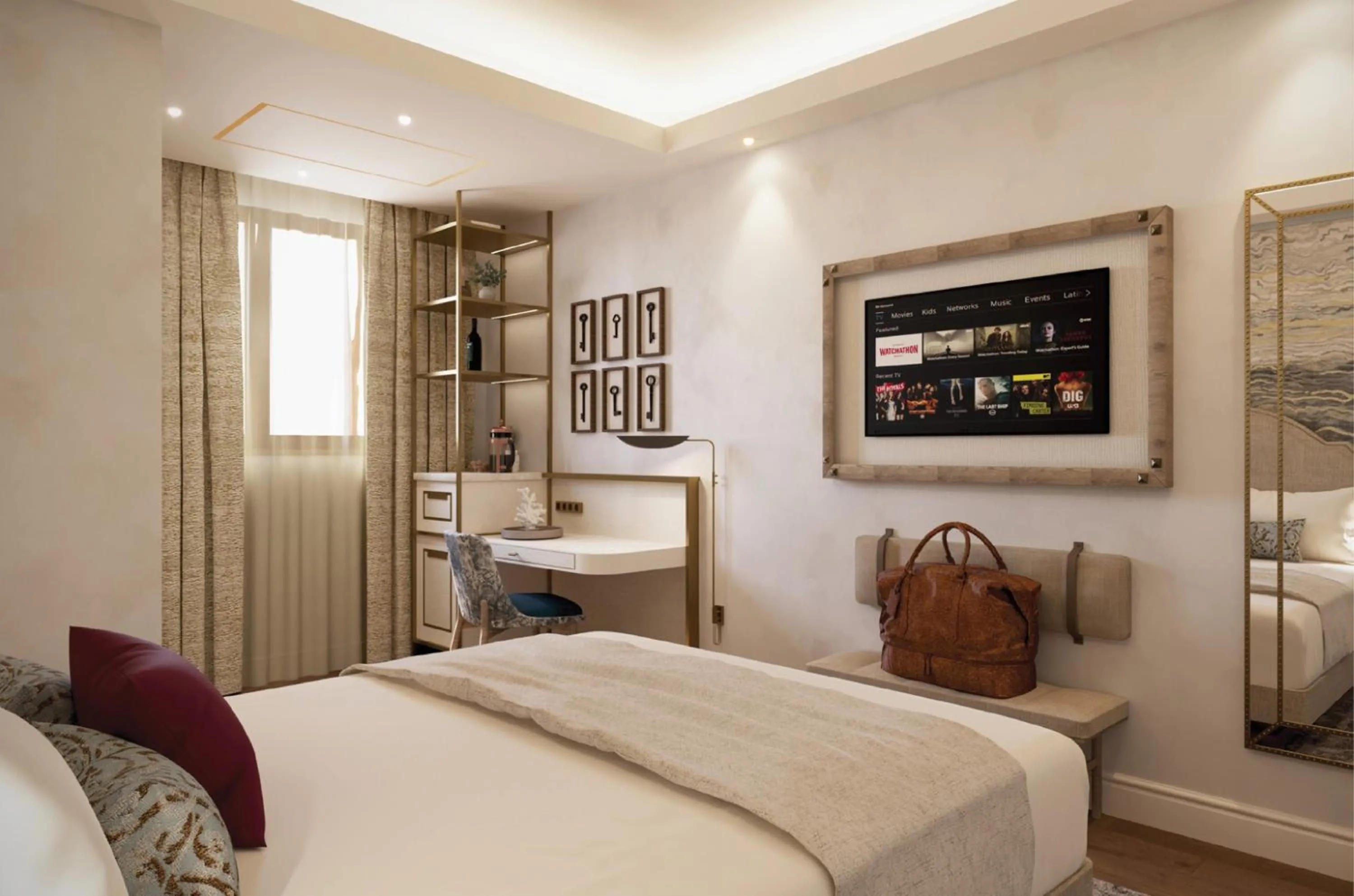 Bedroom, Bed in Fortino Napoleonico