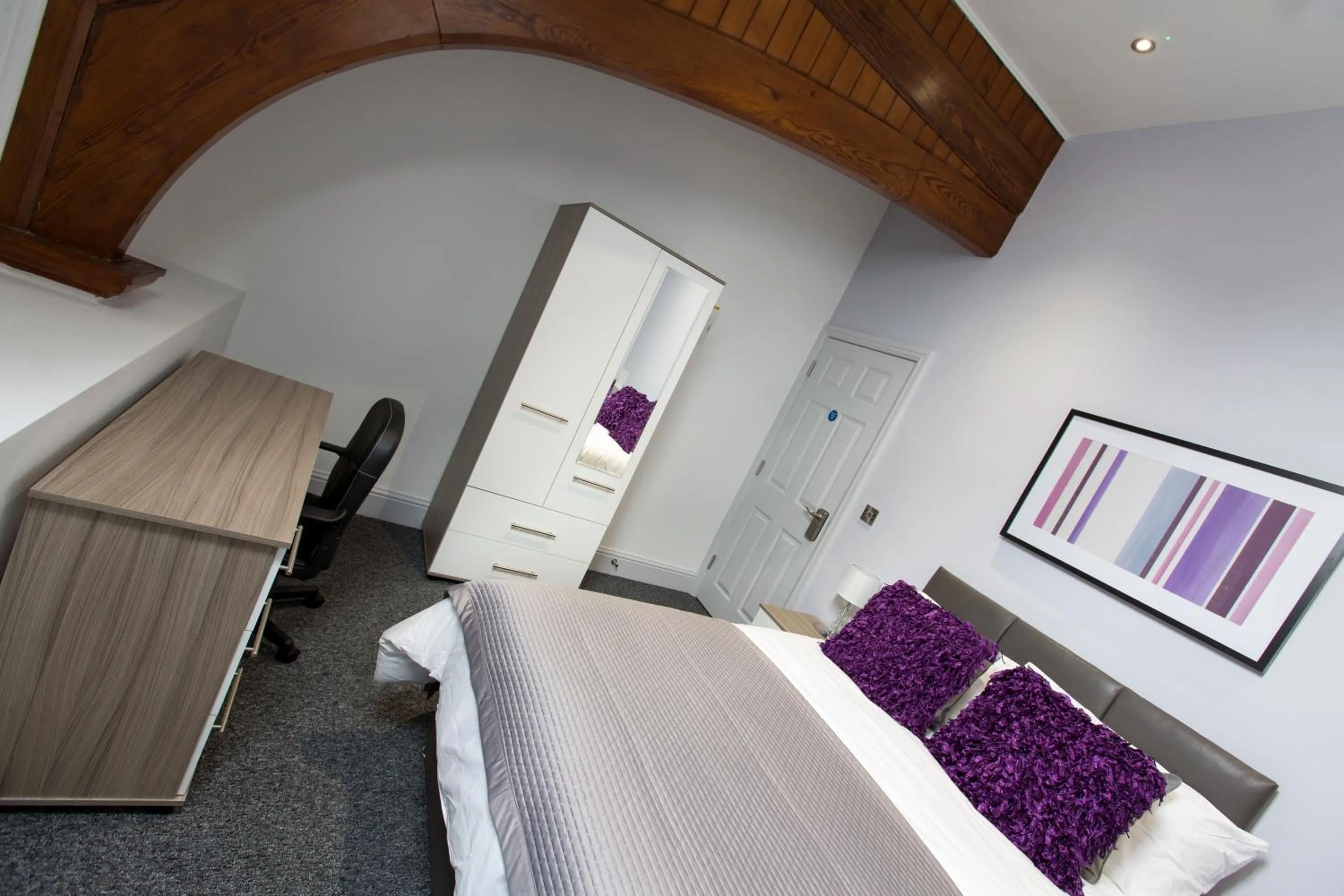 Bed in Old County Court