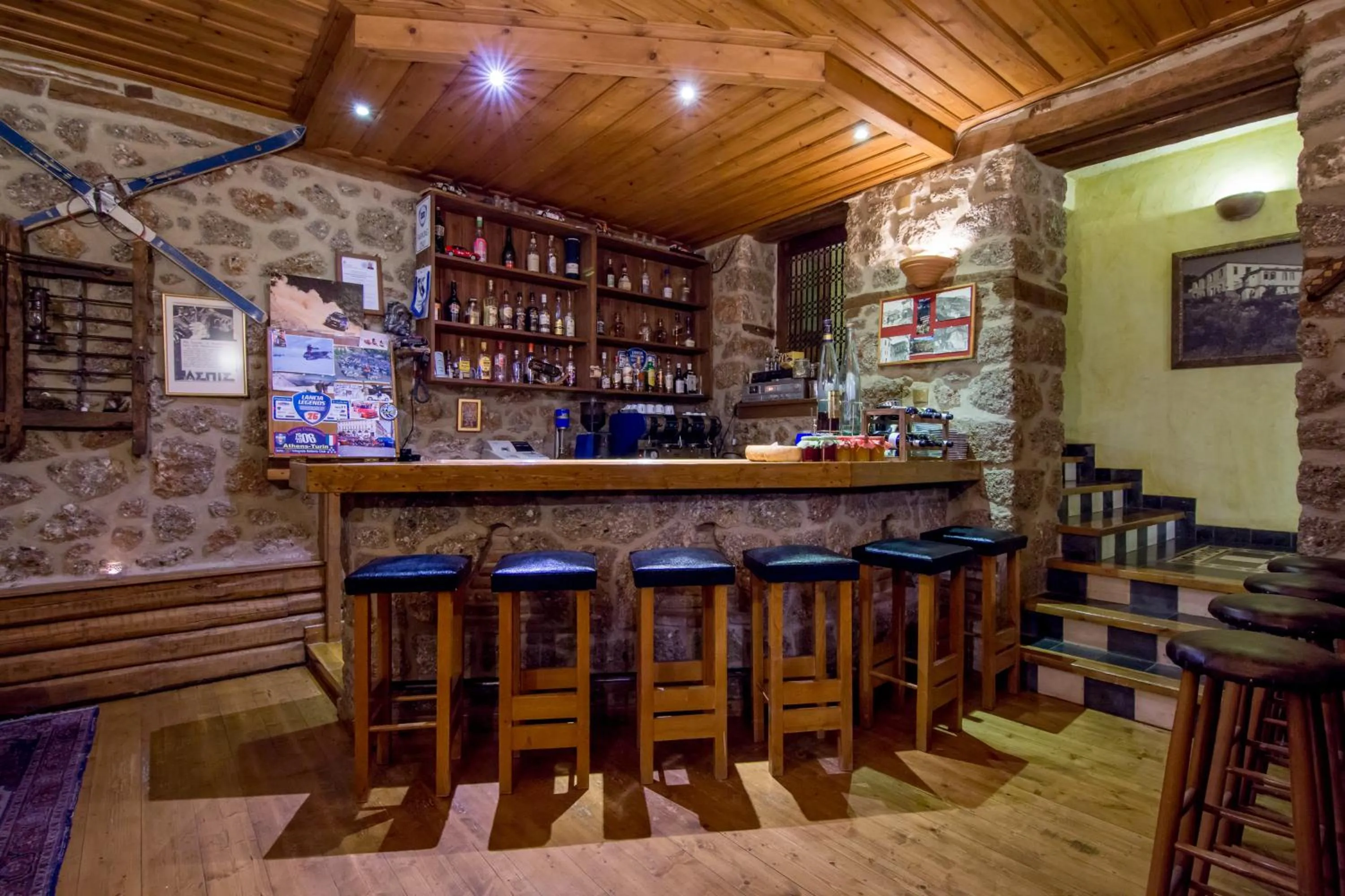 Lounge or bar in Pigi Tarlampa Hotel