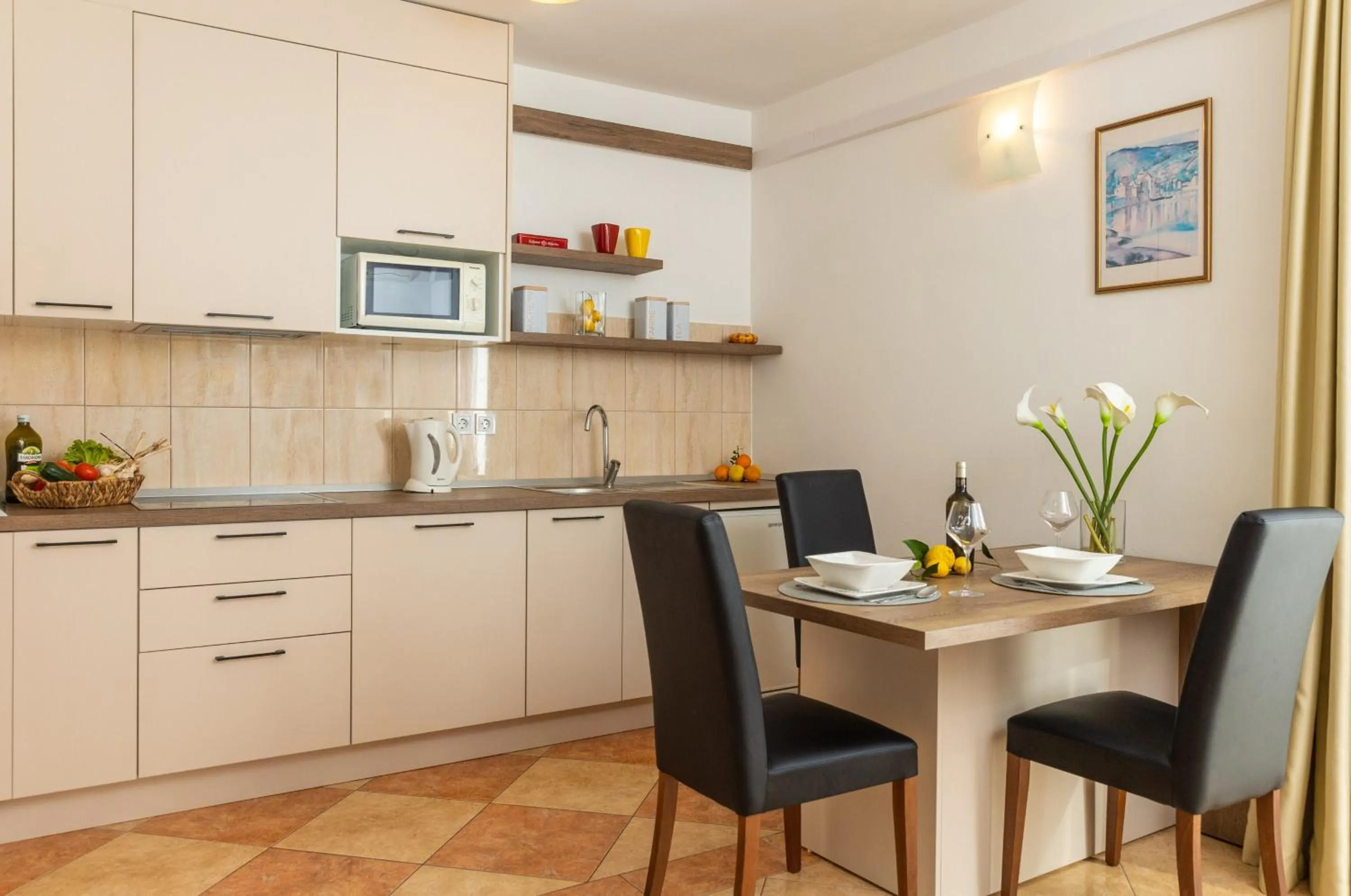 Dining area in Villa Erna