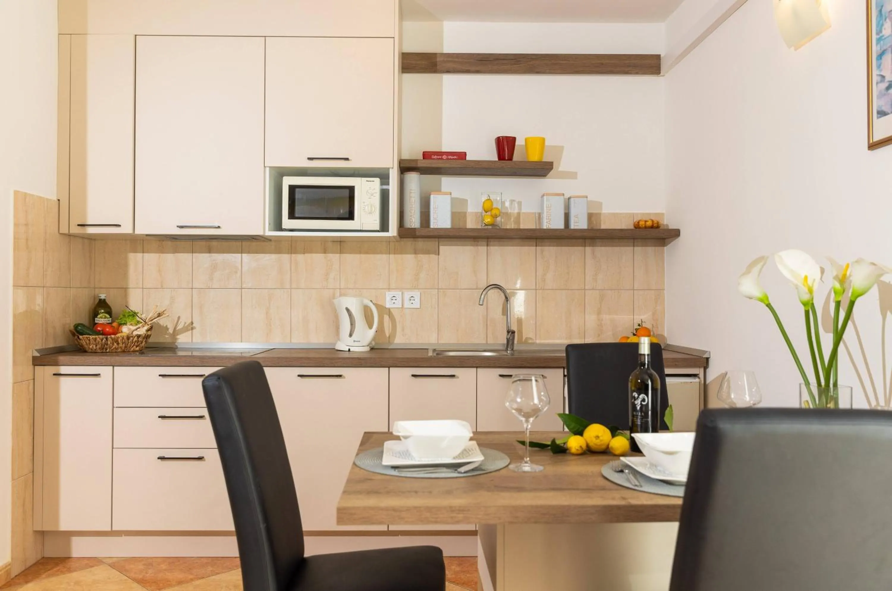 Kitchen or kitchenette in Villa Erna