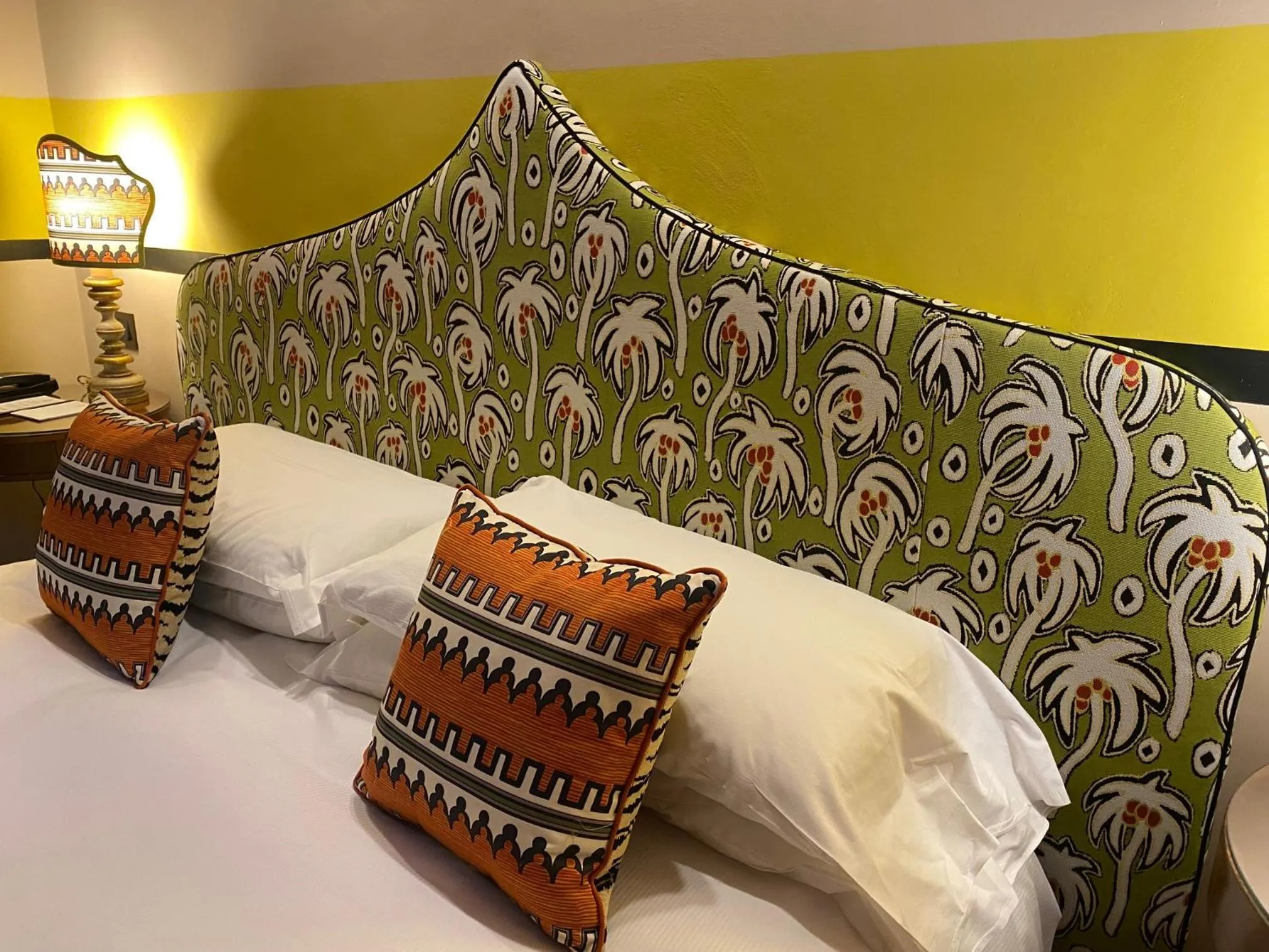 Bed in Hotel Hermitage