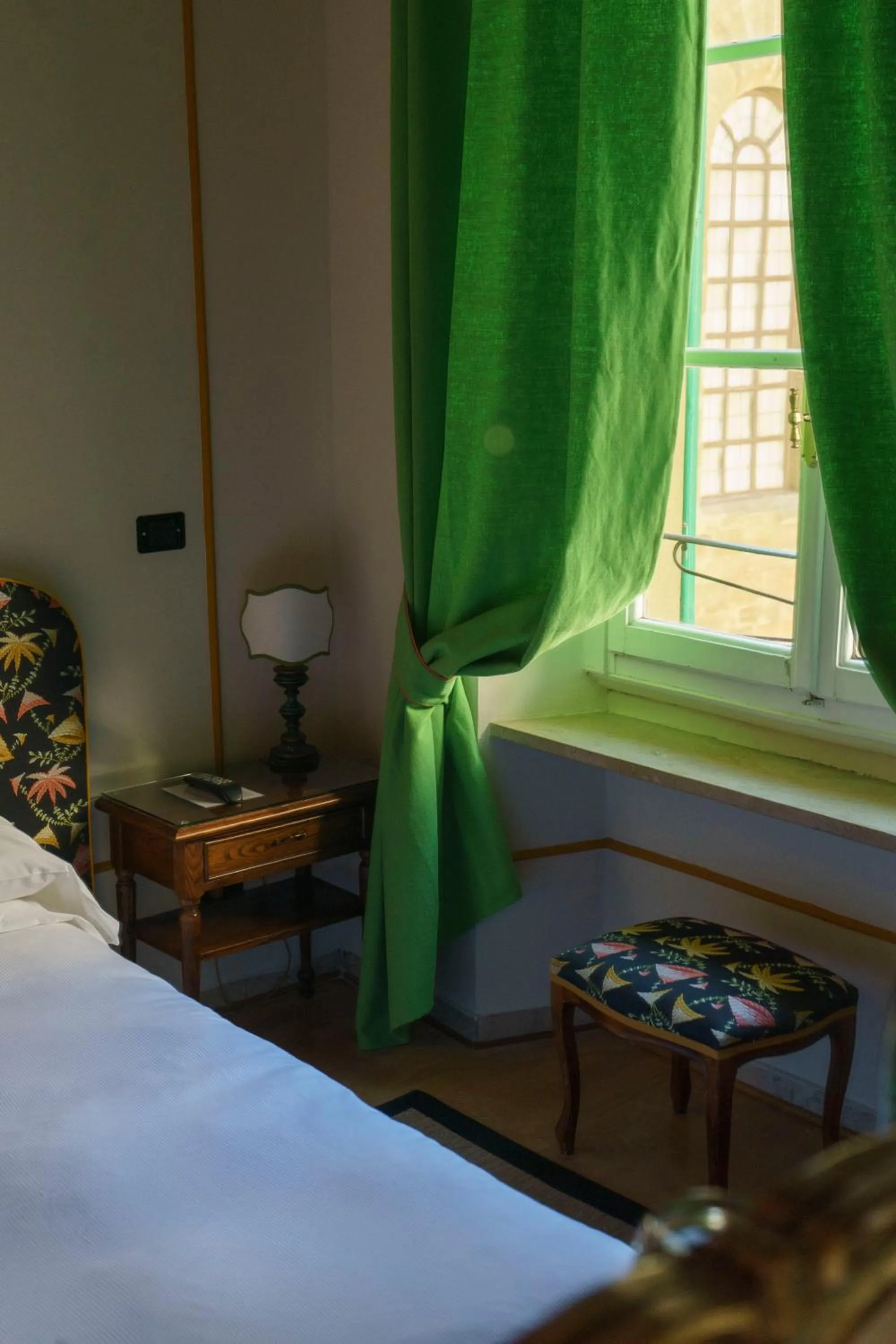 Bed in Hotel Hermitage