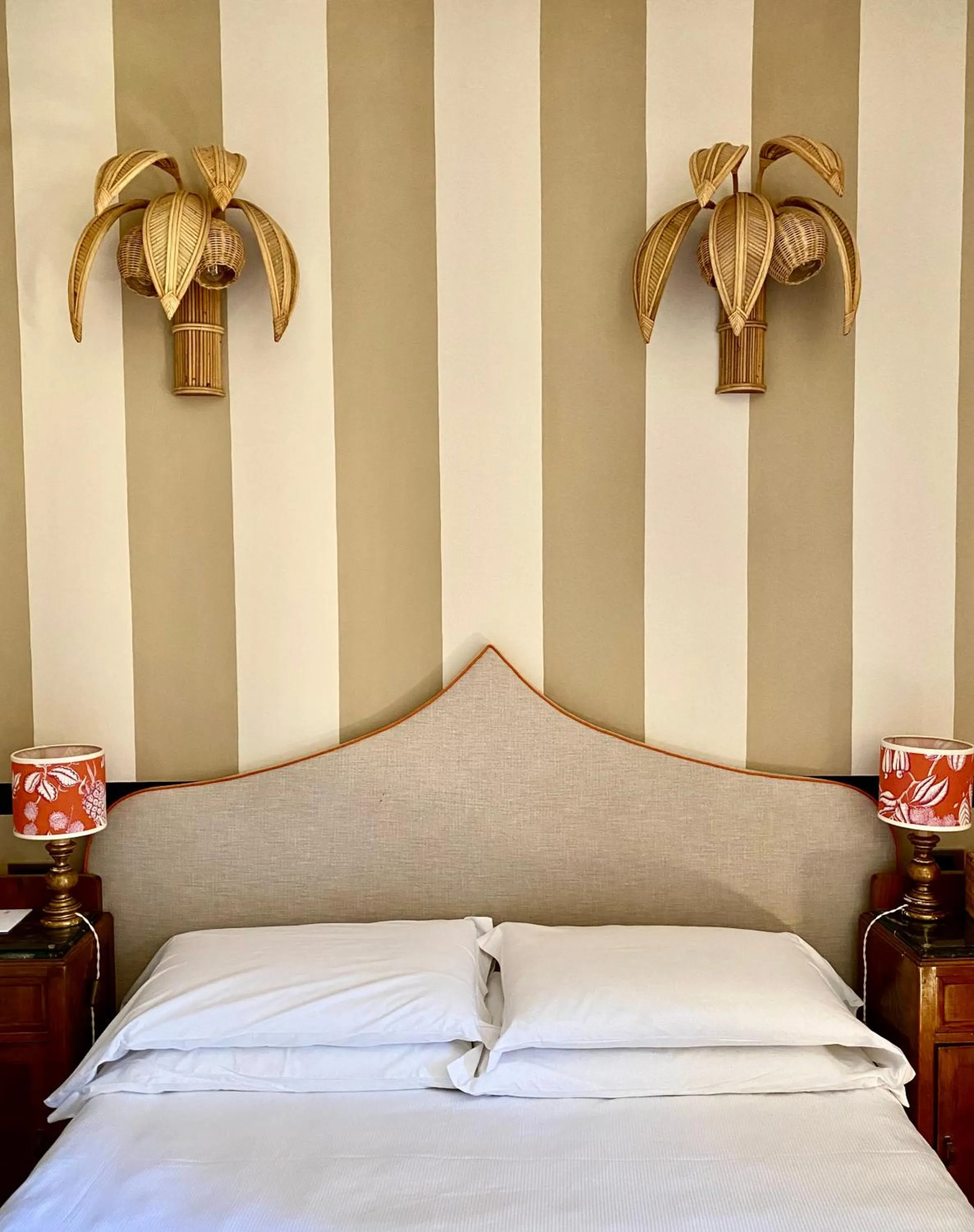 Bed in Hotel Hermitage