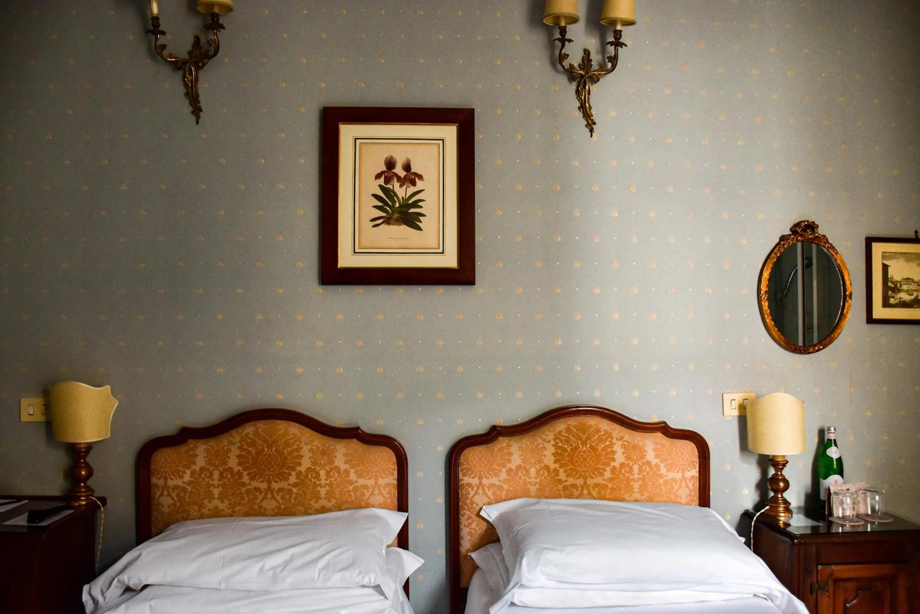 Bed in Hotel Hermitage