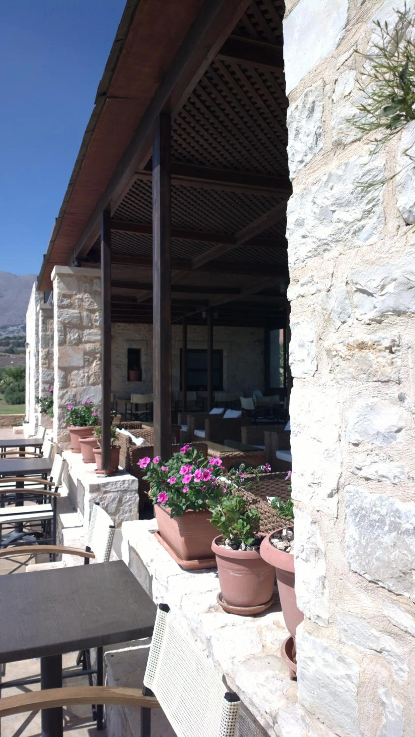 Decorative detail in Kallicrates Village