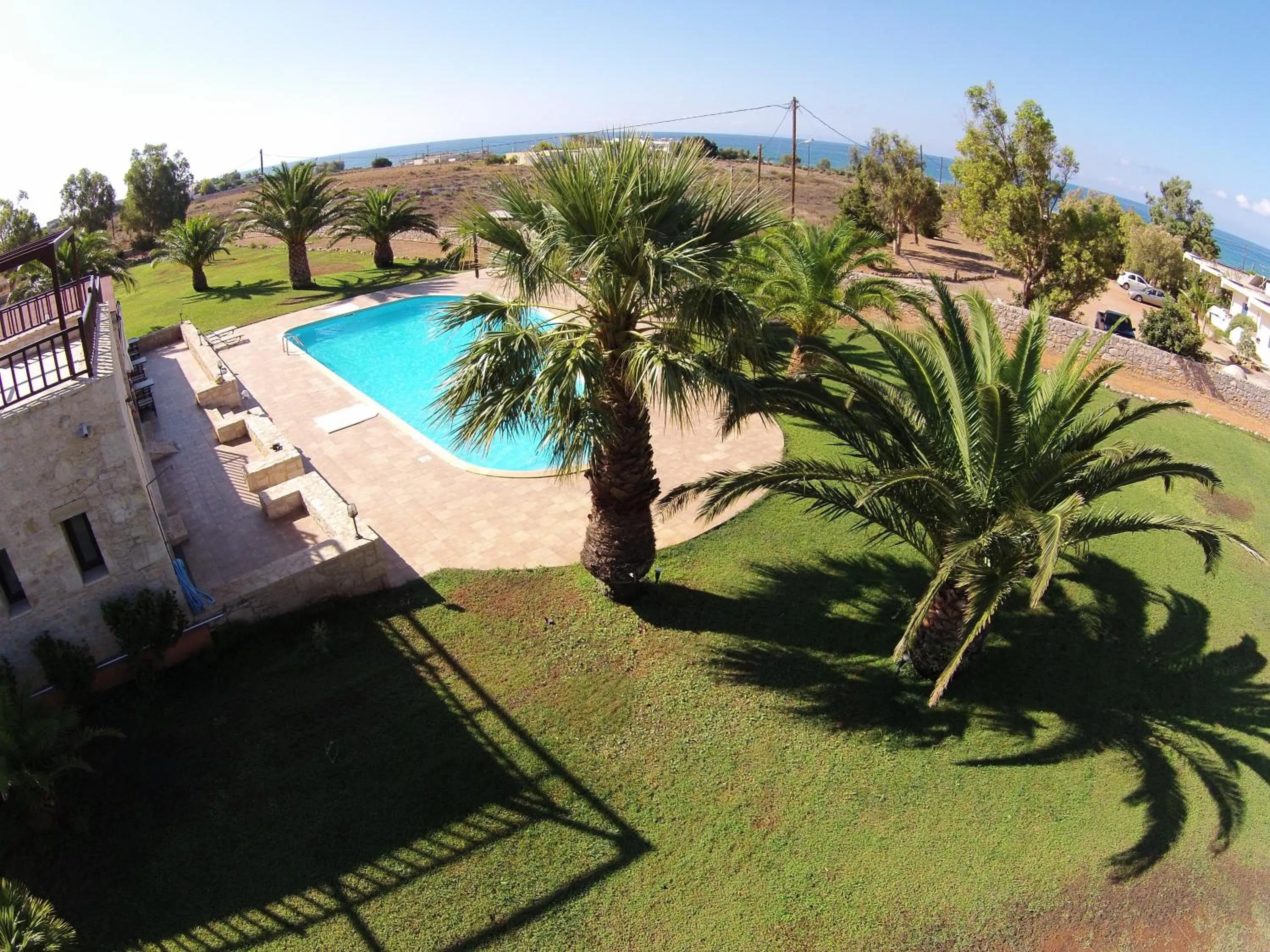 Bird's eye view in Kallicrates Village