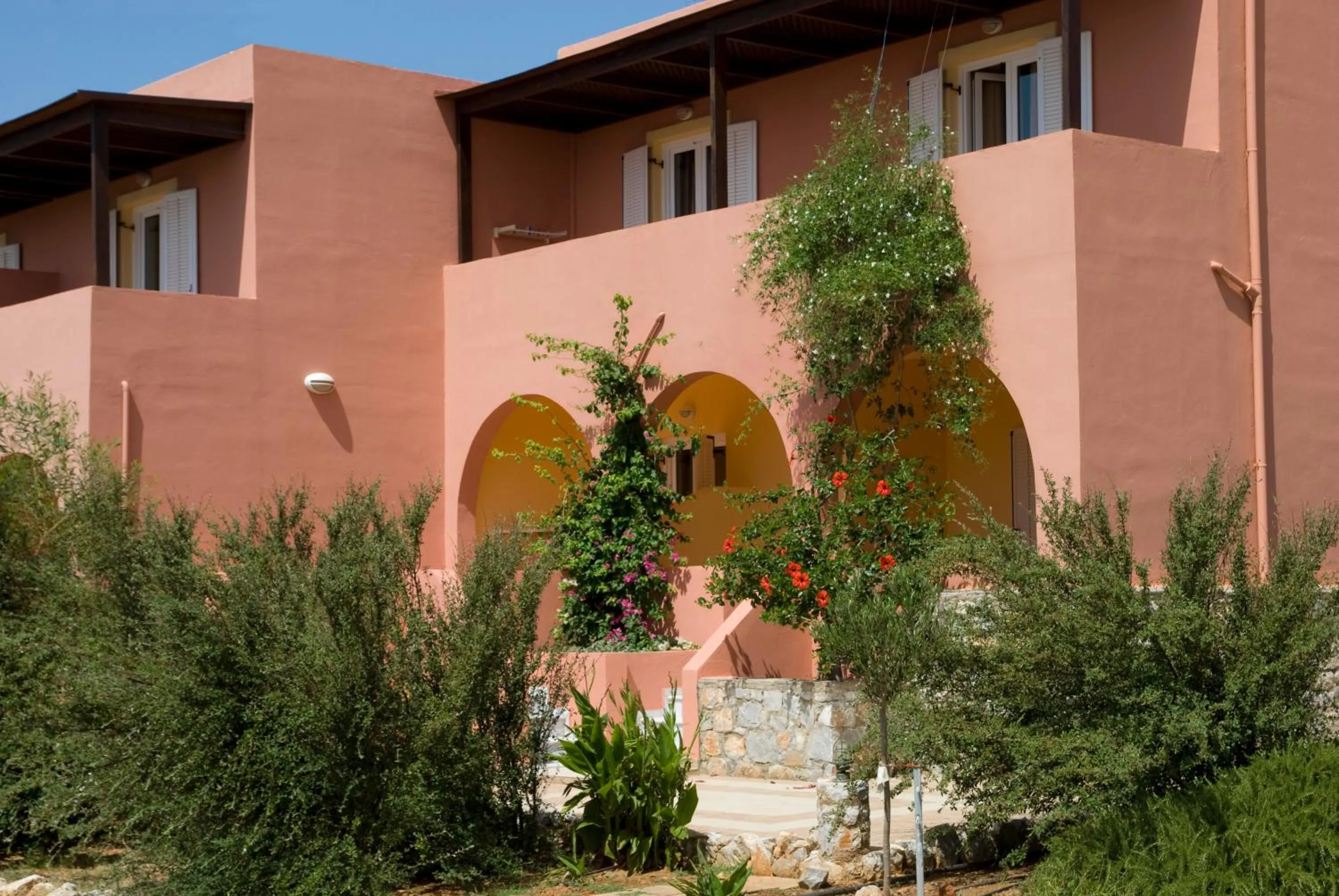 Garden view in Kallicrates Village