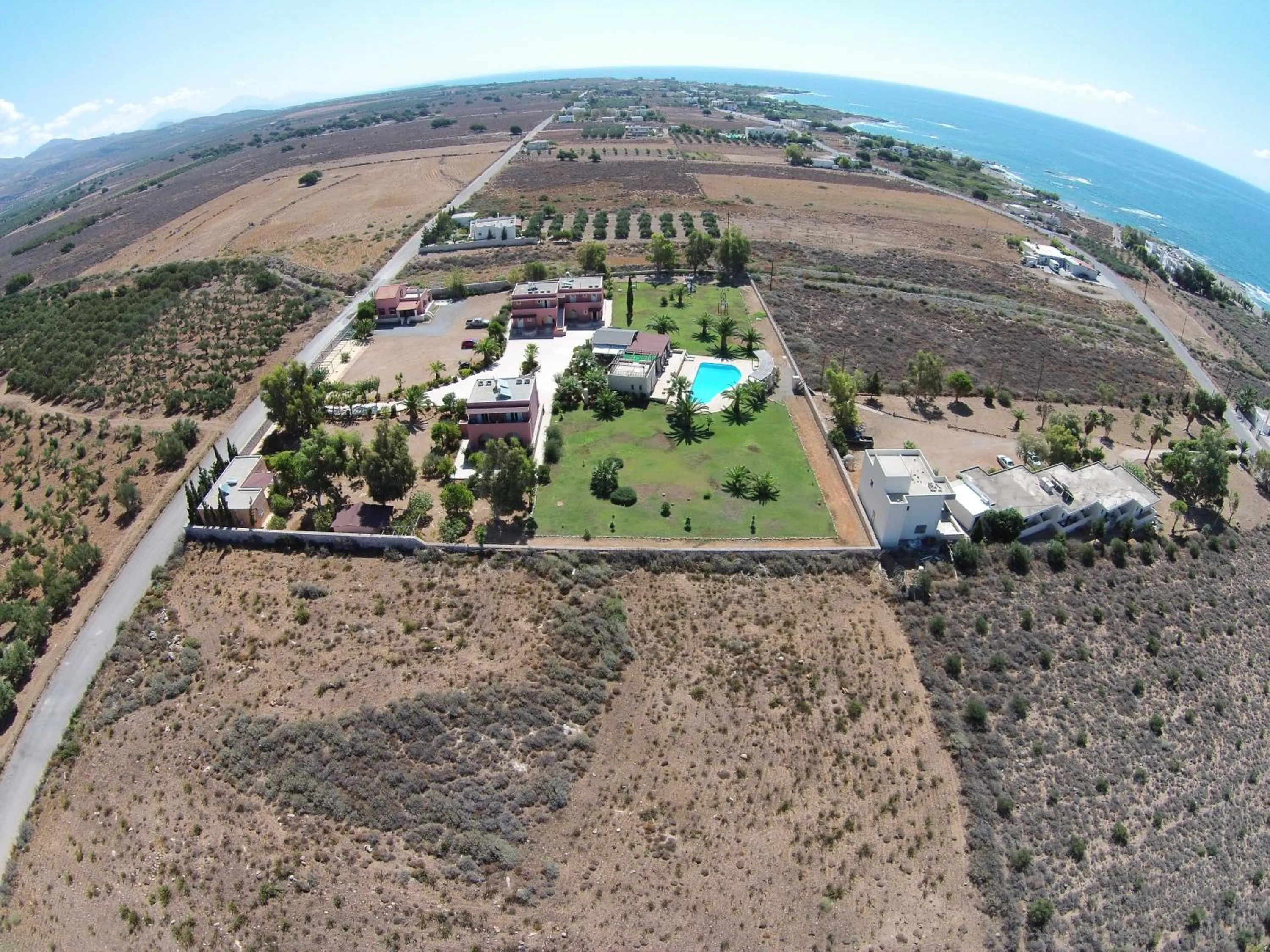 Bird's eye view in Kallicrates Village