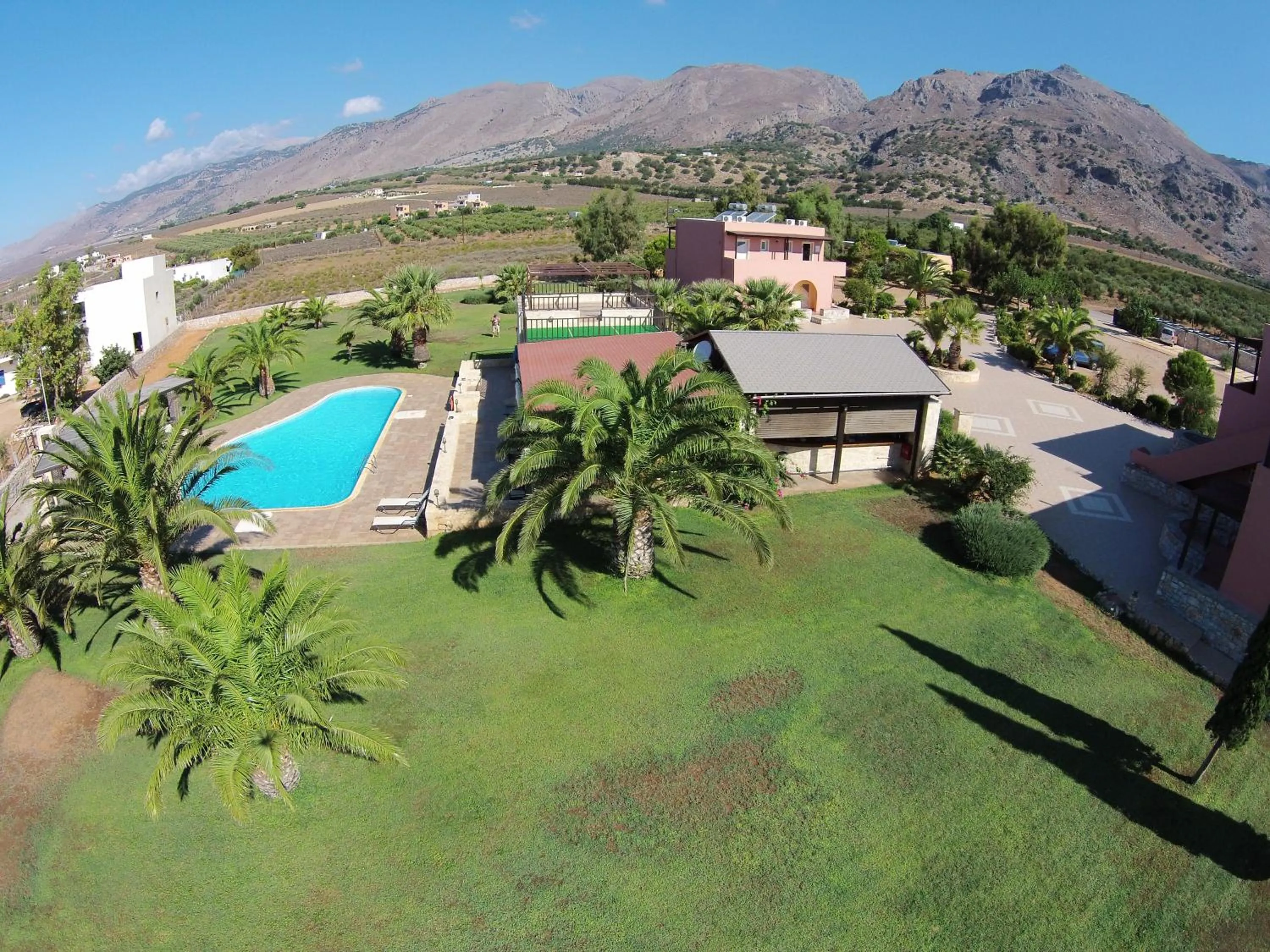 Bird's eye view in Kallicrates Village