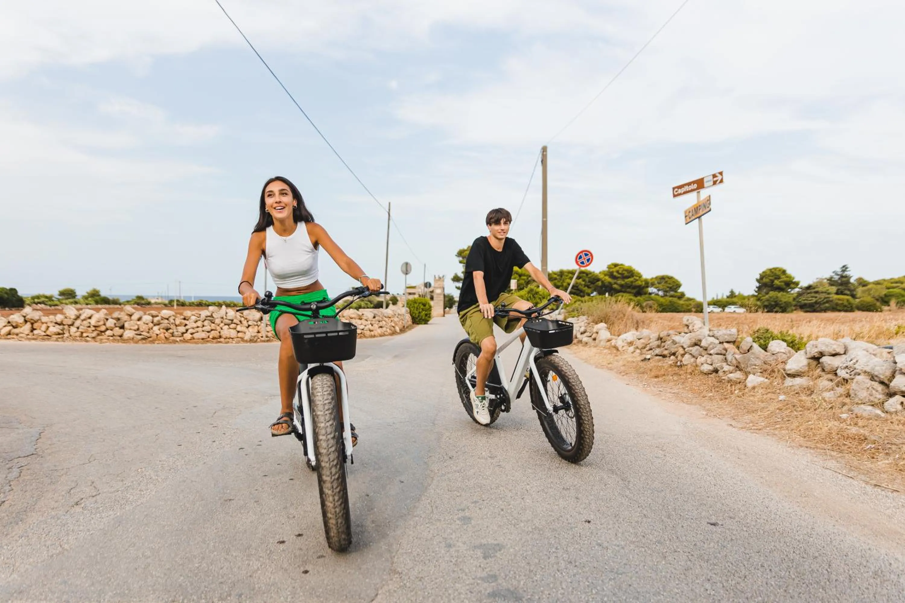 Cycling in Kallicrates Village