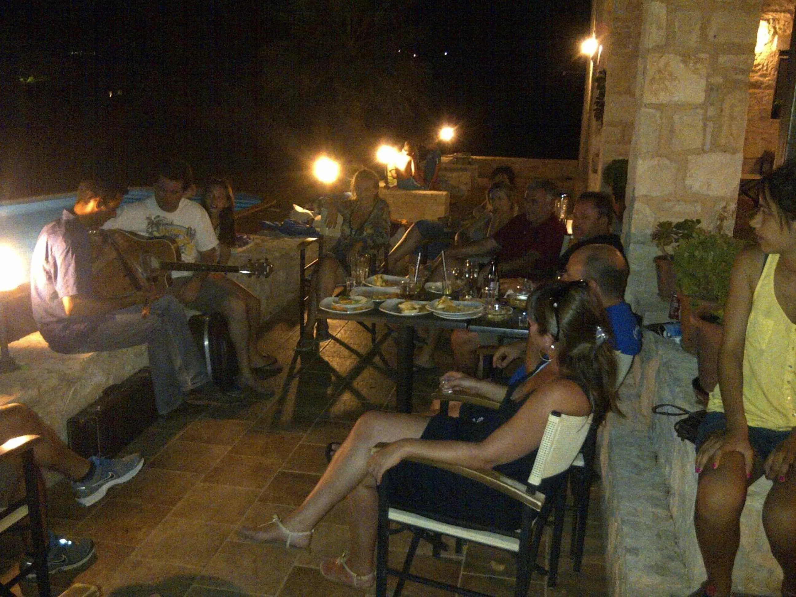 Evening entertainment in Kallicrates Village