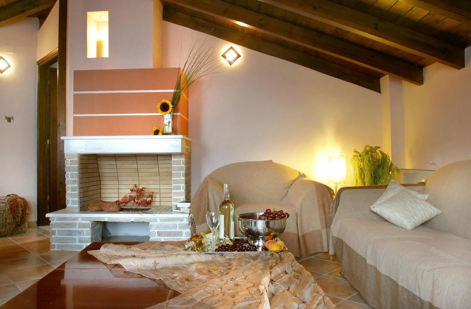 Living room in On The Rocks