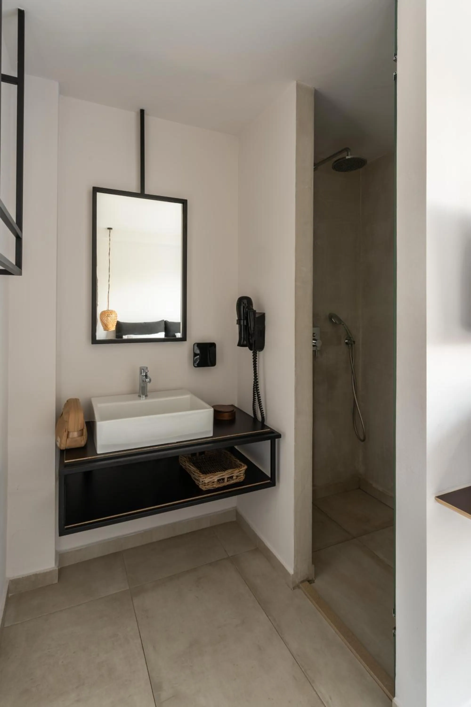 Bathroom, Bed in Cook's Club Hersonissos Crete