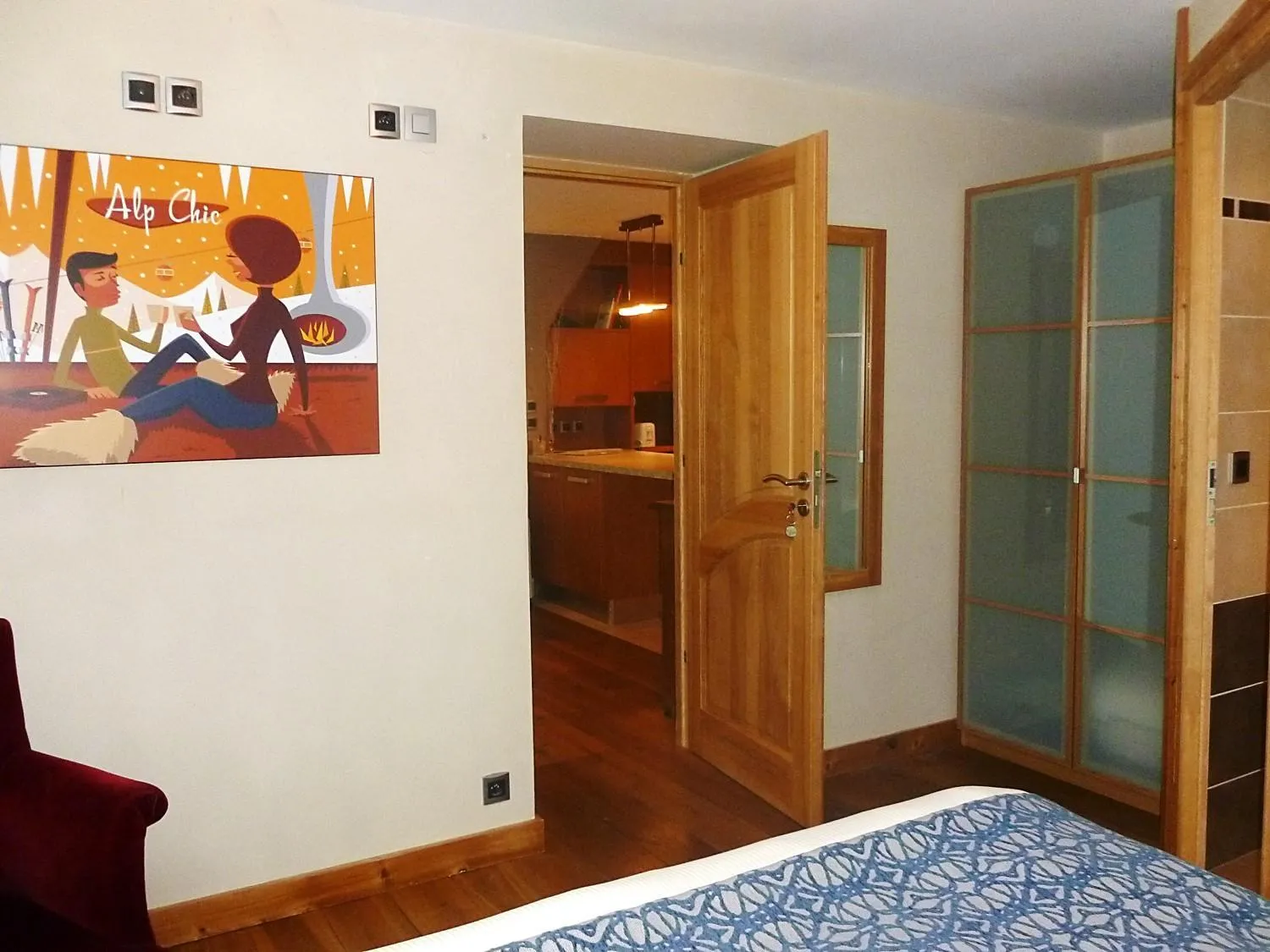 Bedroom, Bed in Aiguille du Midi - Hôtel & Restaurant