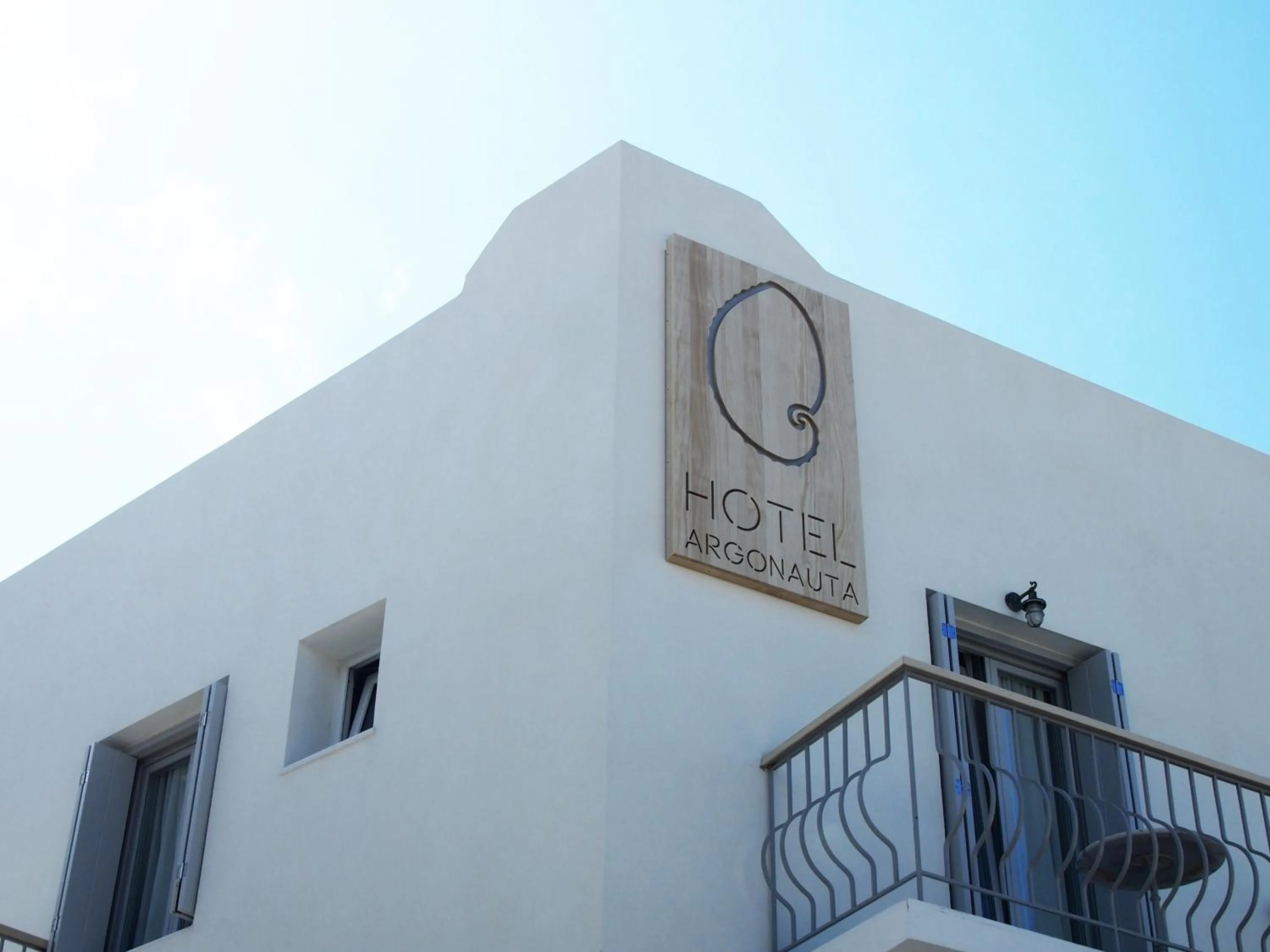 Facade/entrance in Argonauta Hotel