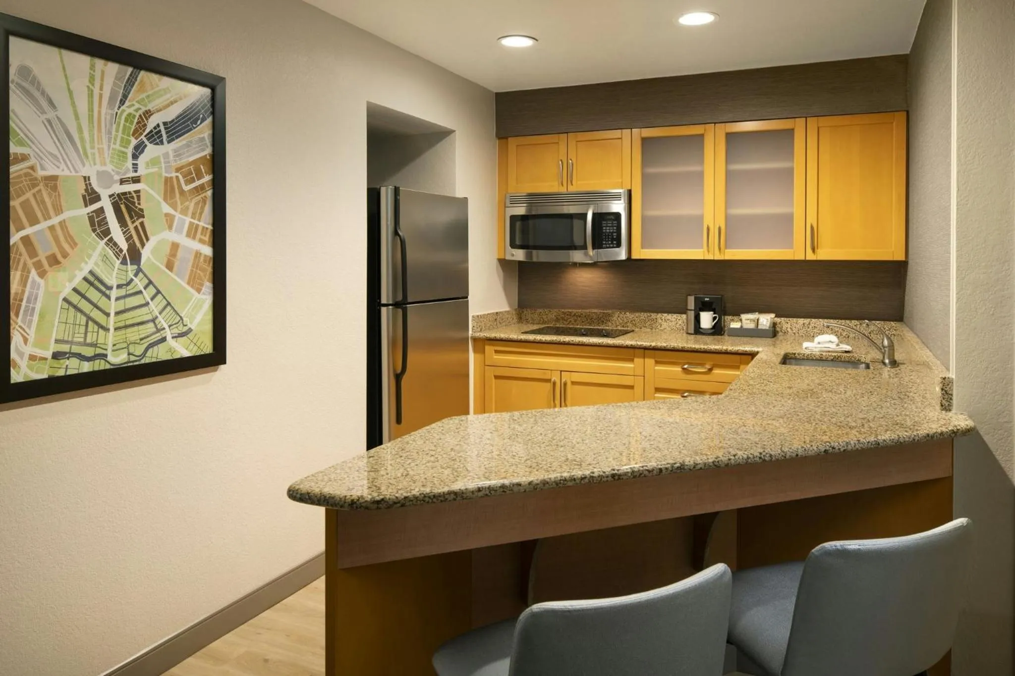 Kitchen or kitchenette in Residence Inn Pleasant Hill Concord