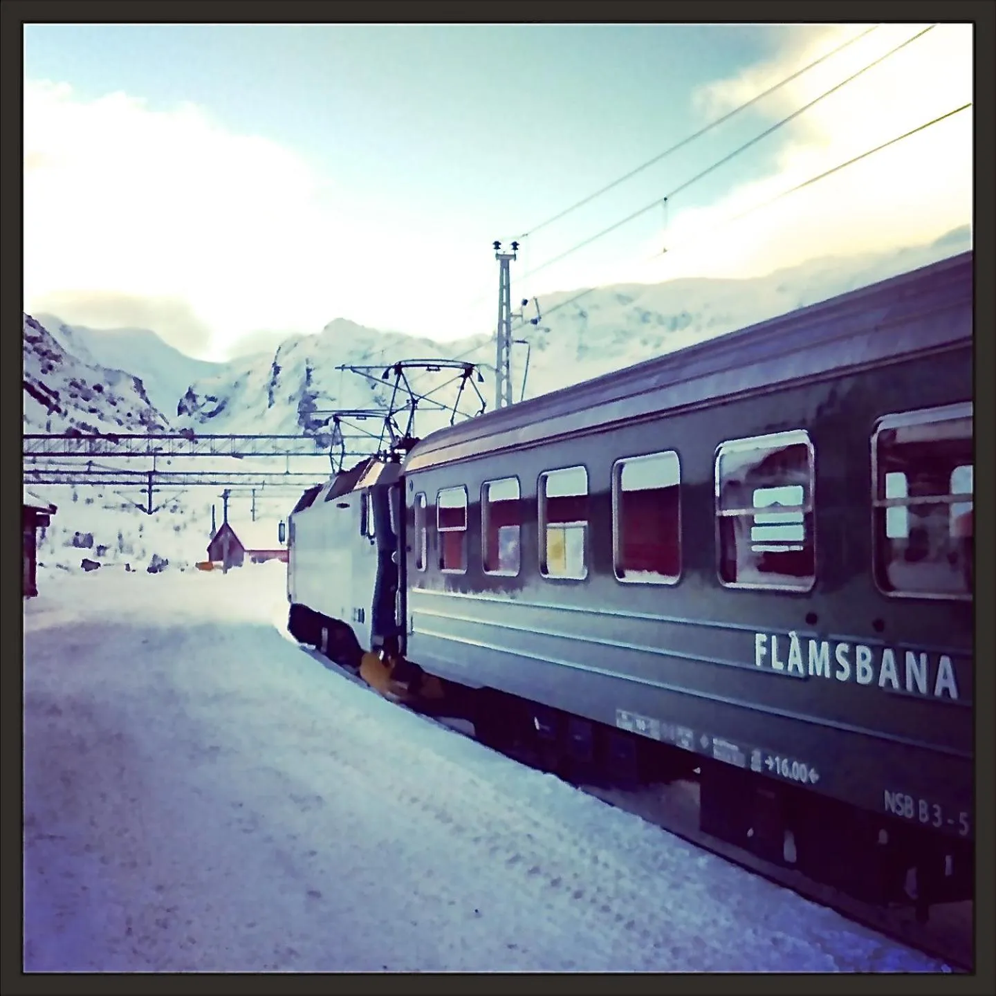 Nearby landmark in Flåm Marina