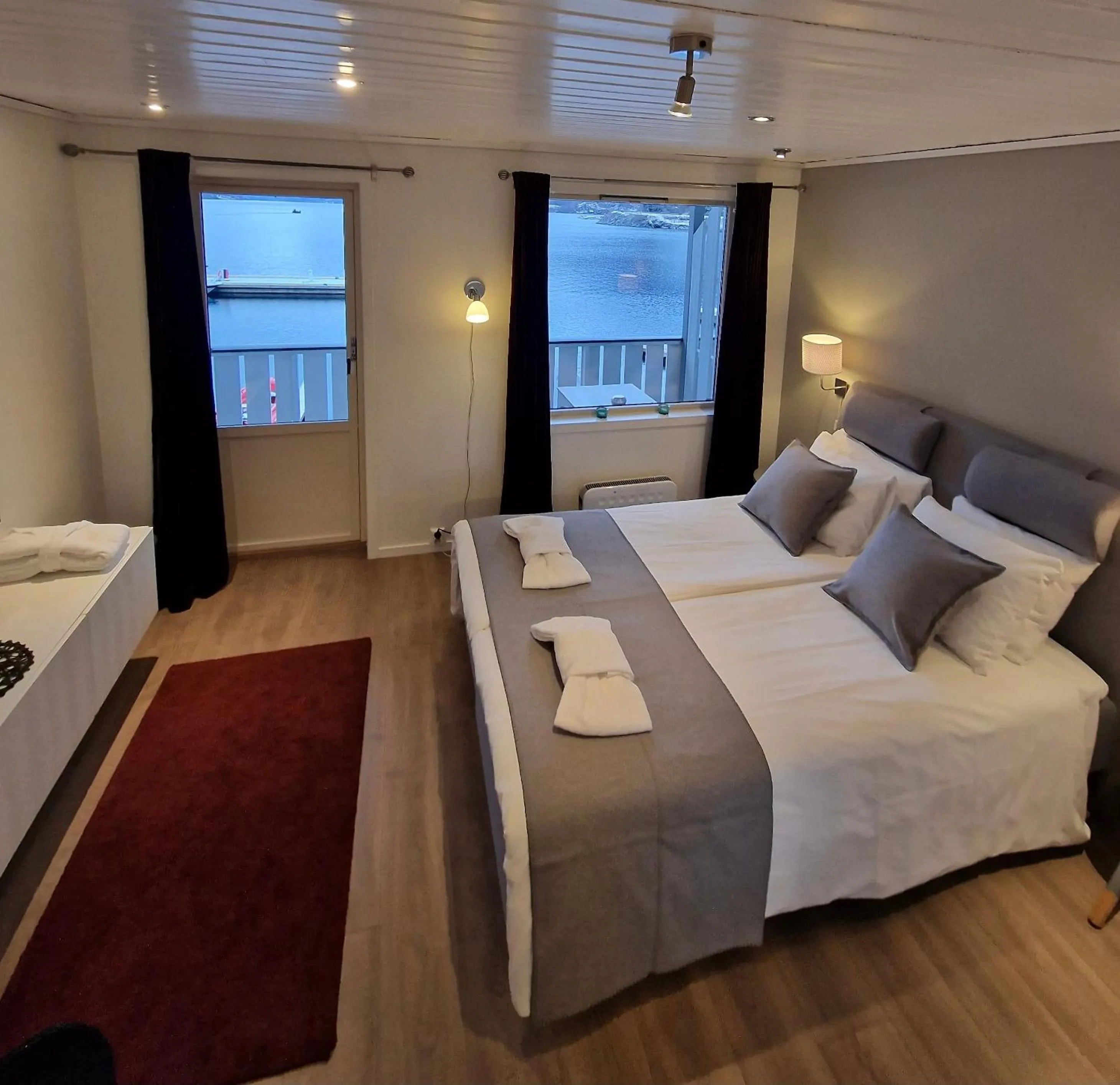 Bed in Flåm Marina