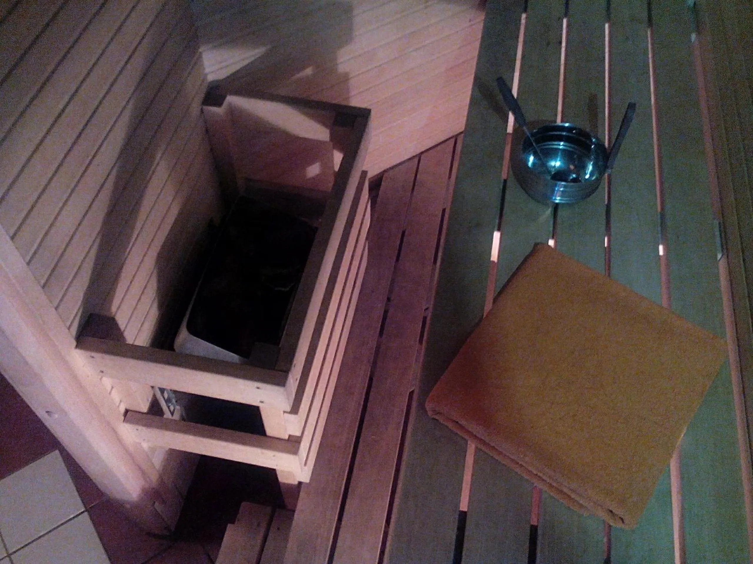 Sauna in Central Hotel