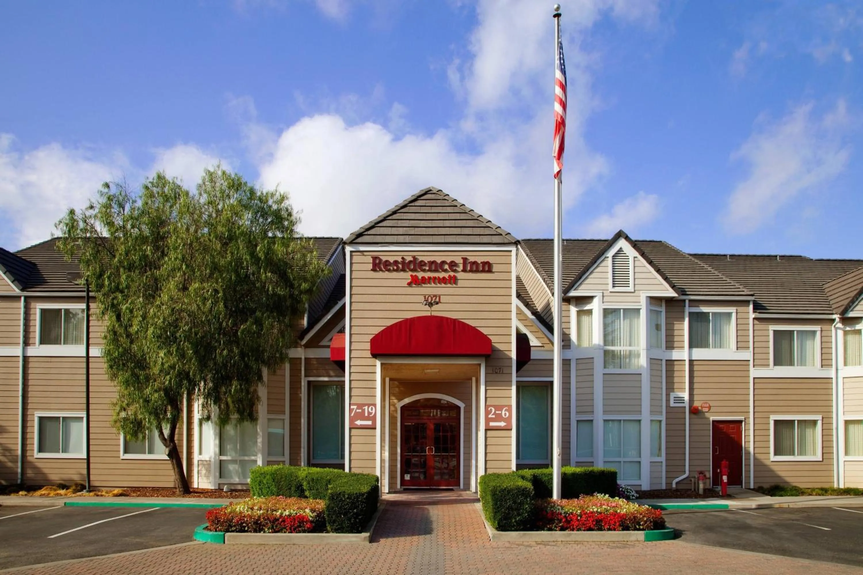 Property building in Residence Inn San Ramon