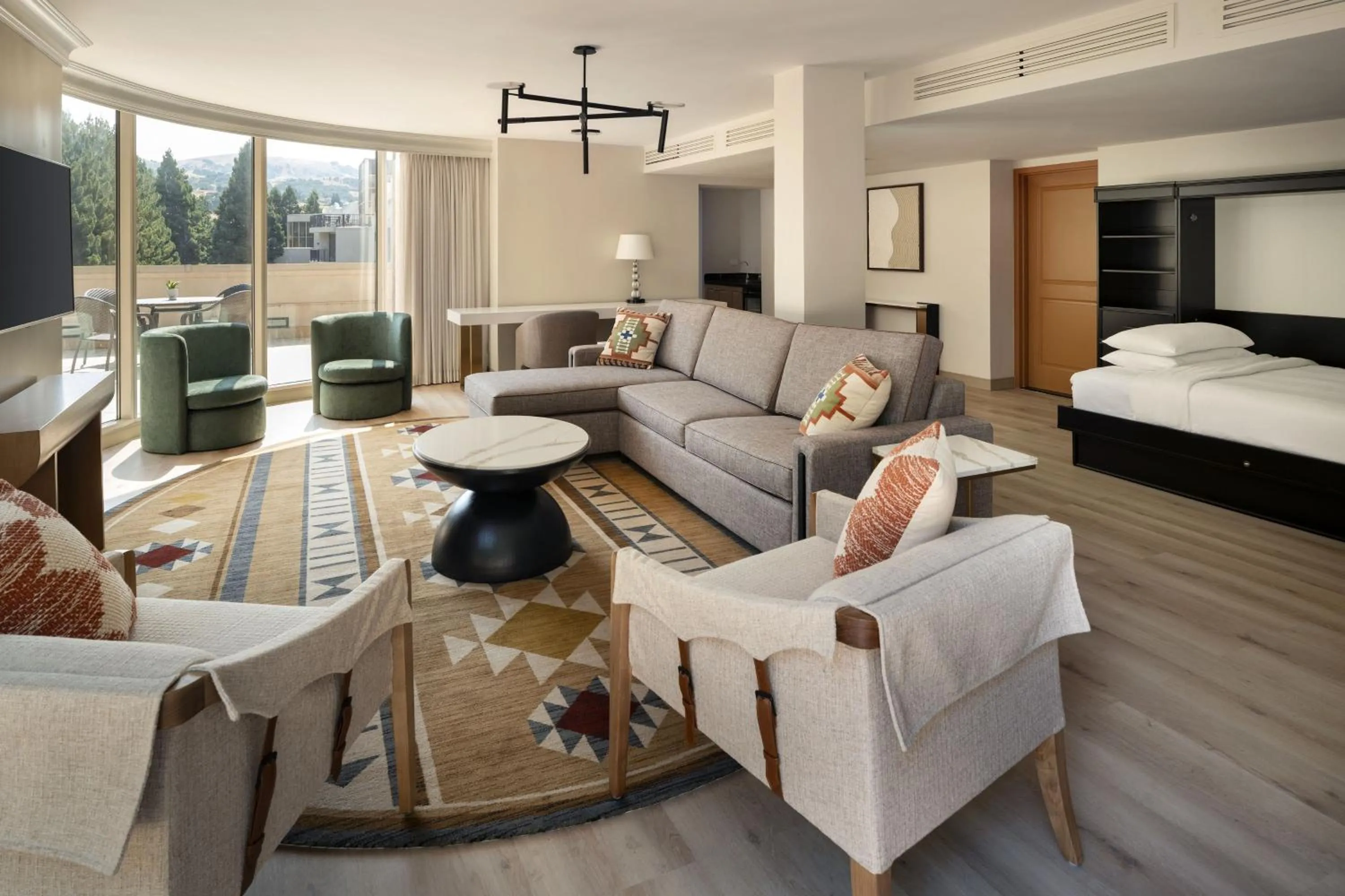 Bedroom, Bed in San Ramon Marriott