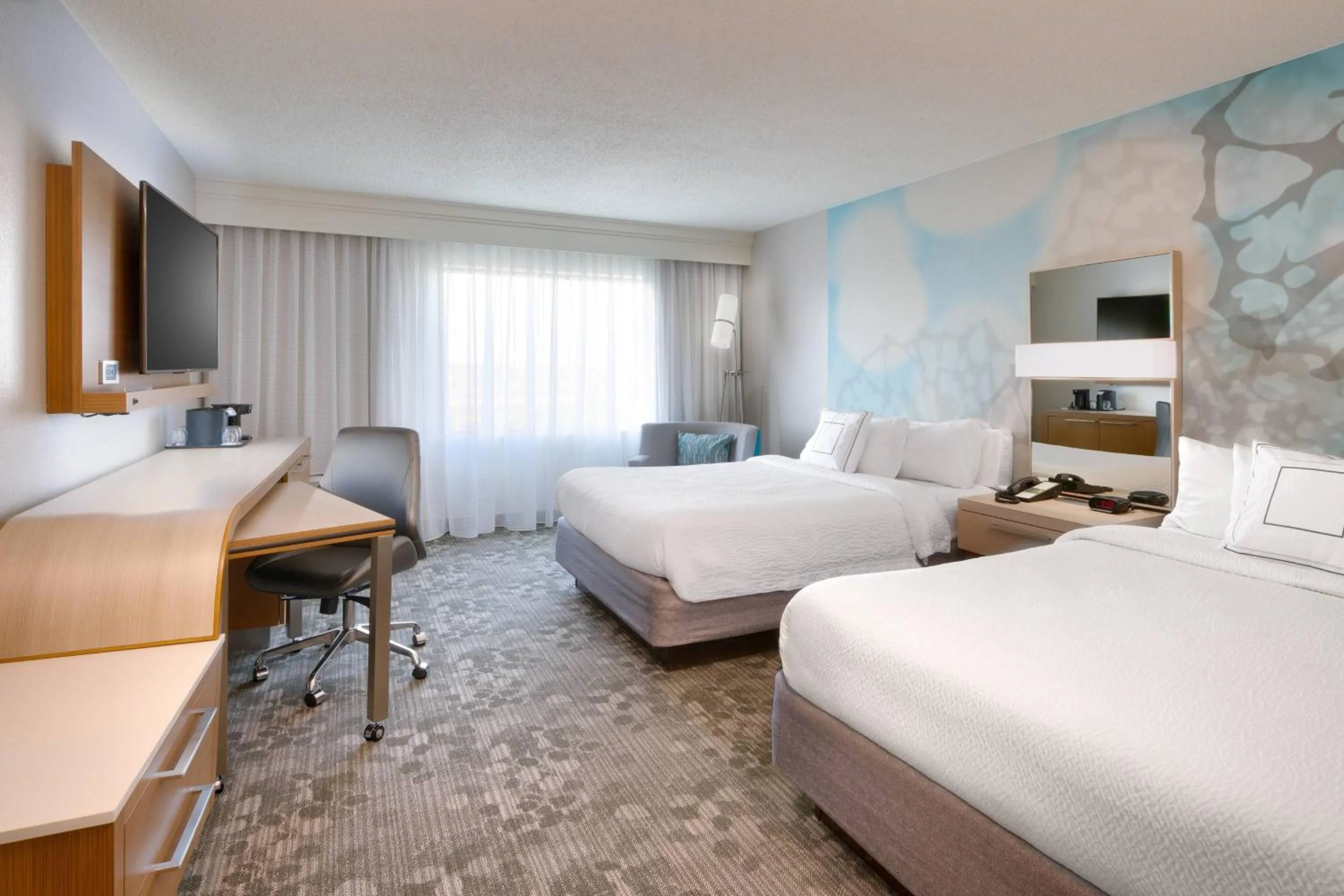 Photo of the whole room, Bed in Courtyard by Marriott Oklahoma City Northwest