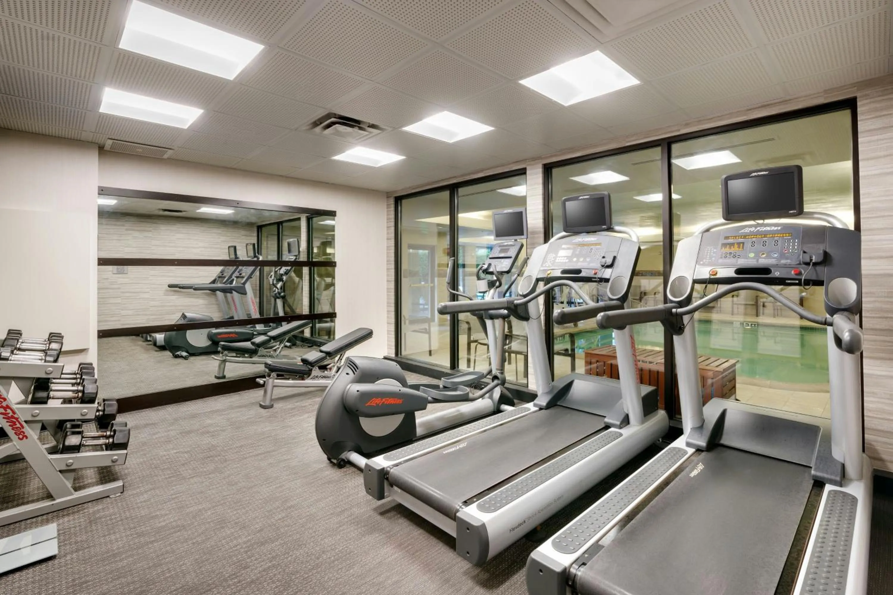 Fitness centre/facilities in Courtyard by Marriott Oklahoma City Northwest