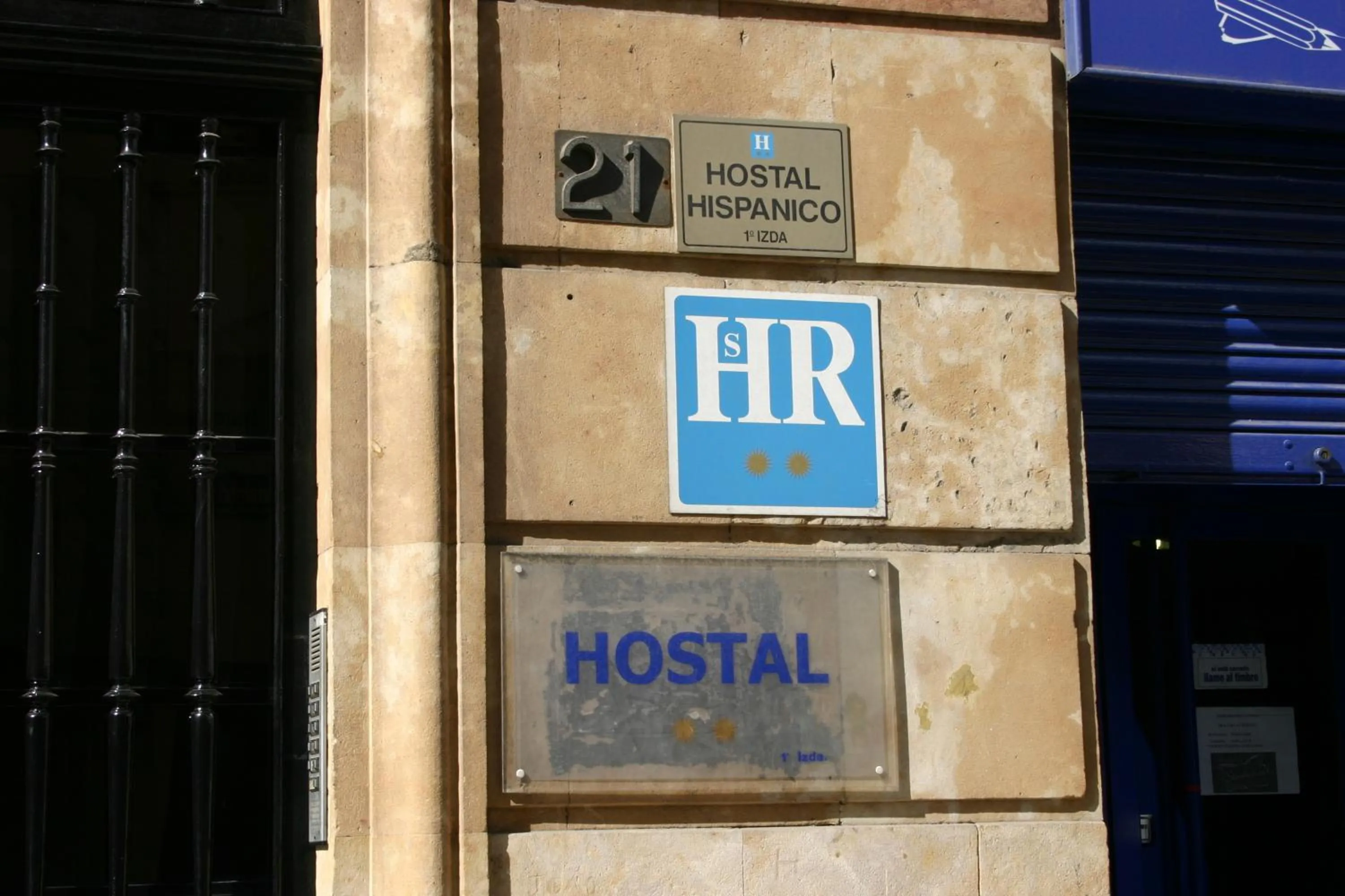 Area and facilities in Hostal Hispanico I